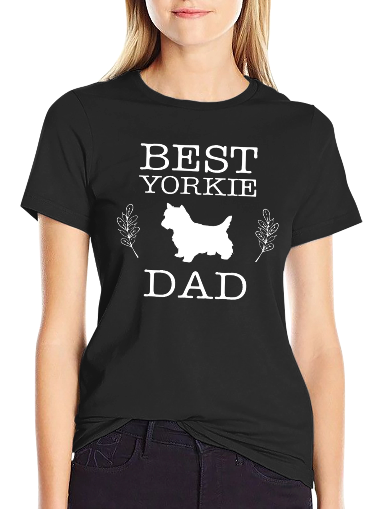 Best Yorkie Dad T-Shirt - Dog Lover Gift