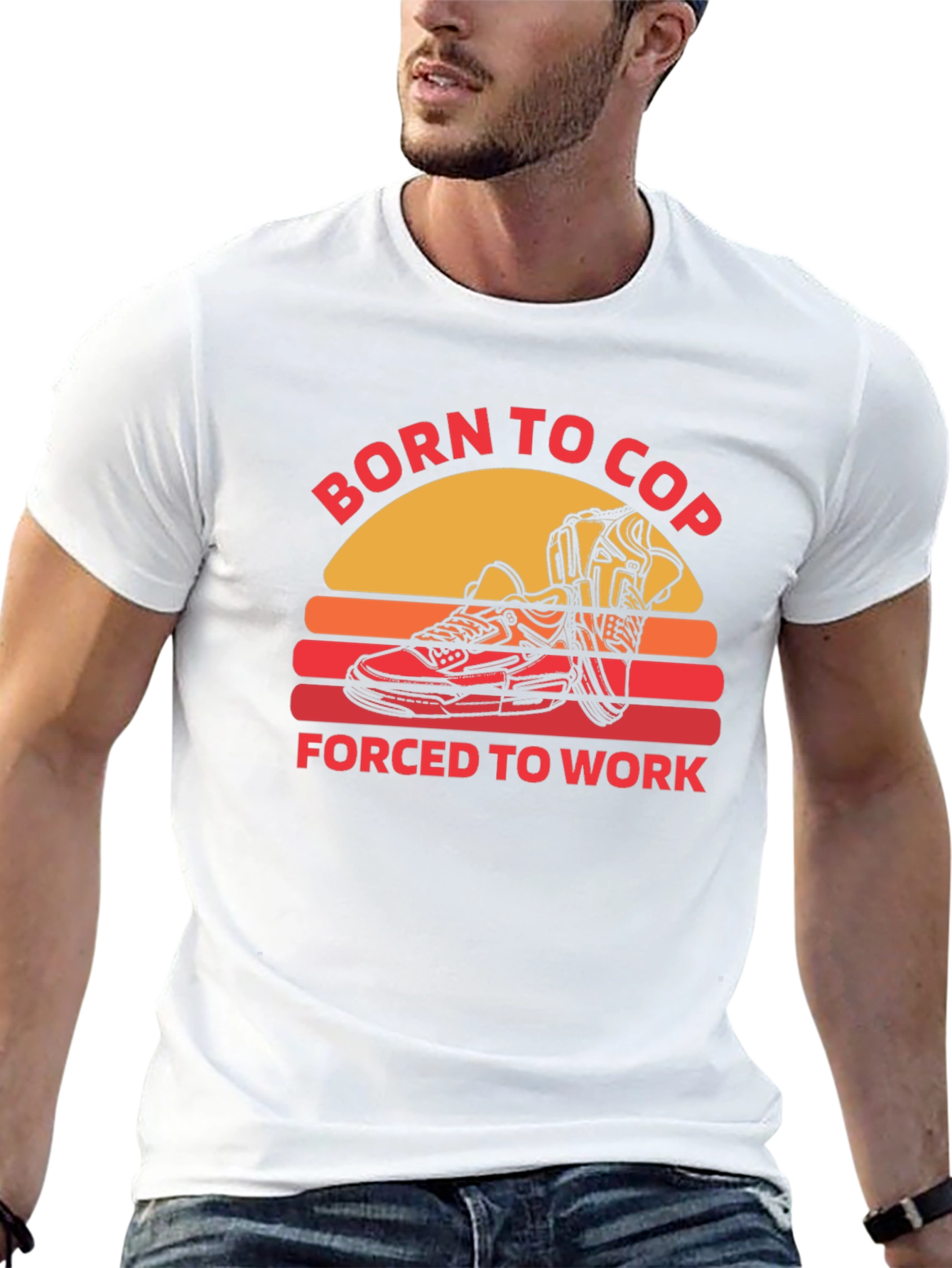 Born to Cop Graphic T-Shirt