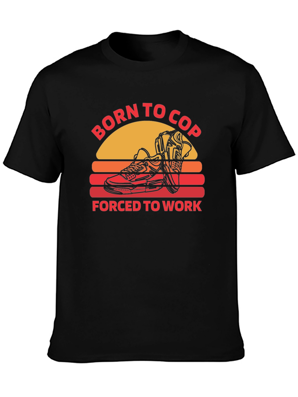 Born to Cop Graphic T-Shirt