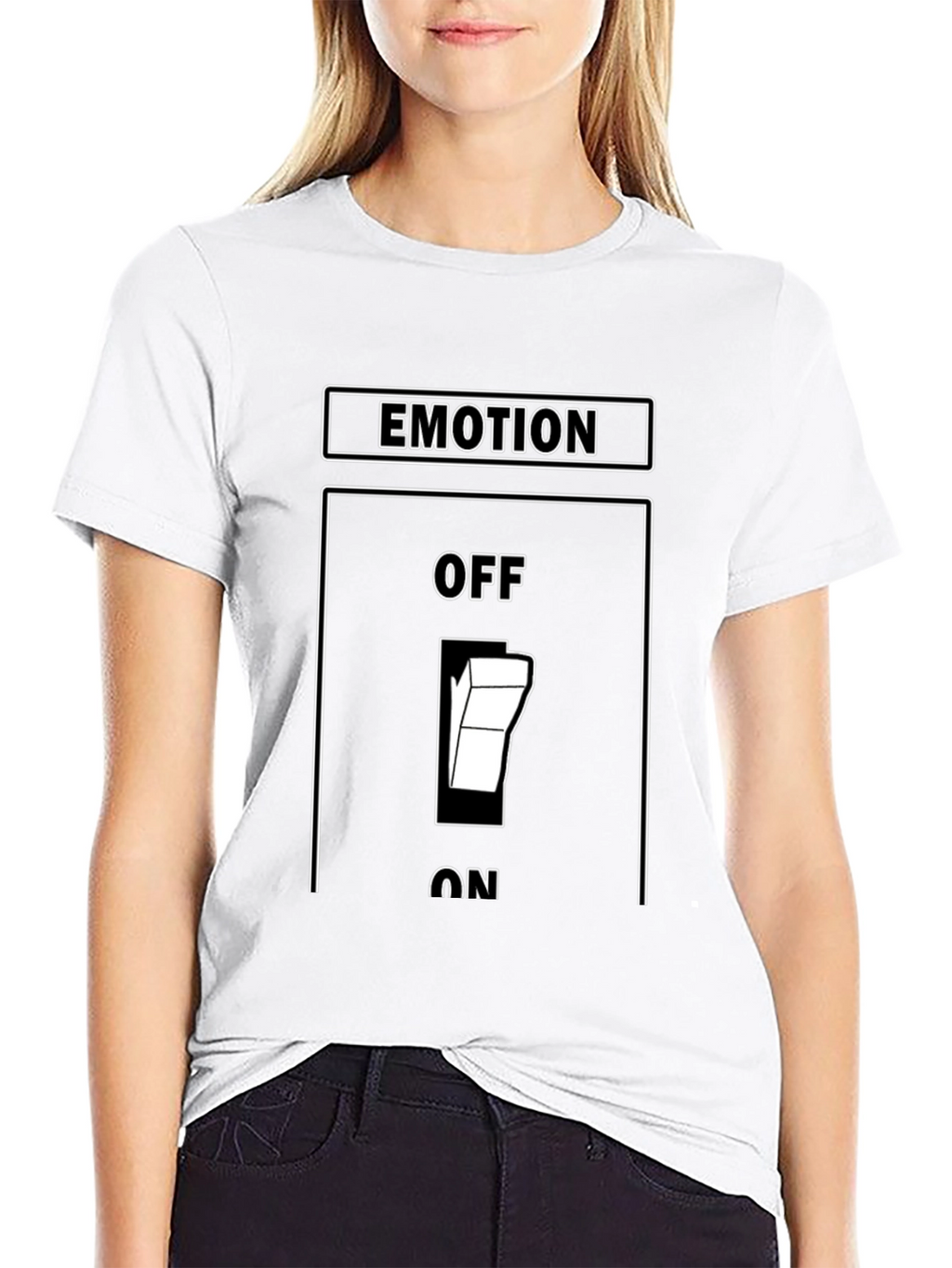 Emotion Switch T-Shirt - On/Off Graphic Tee