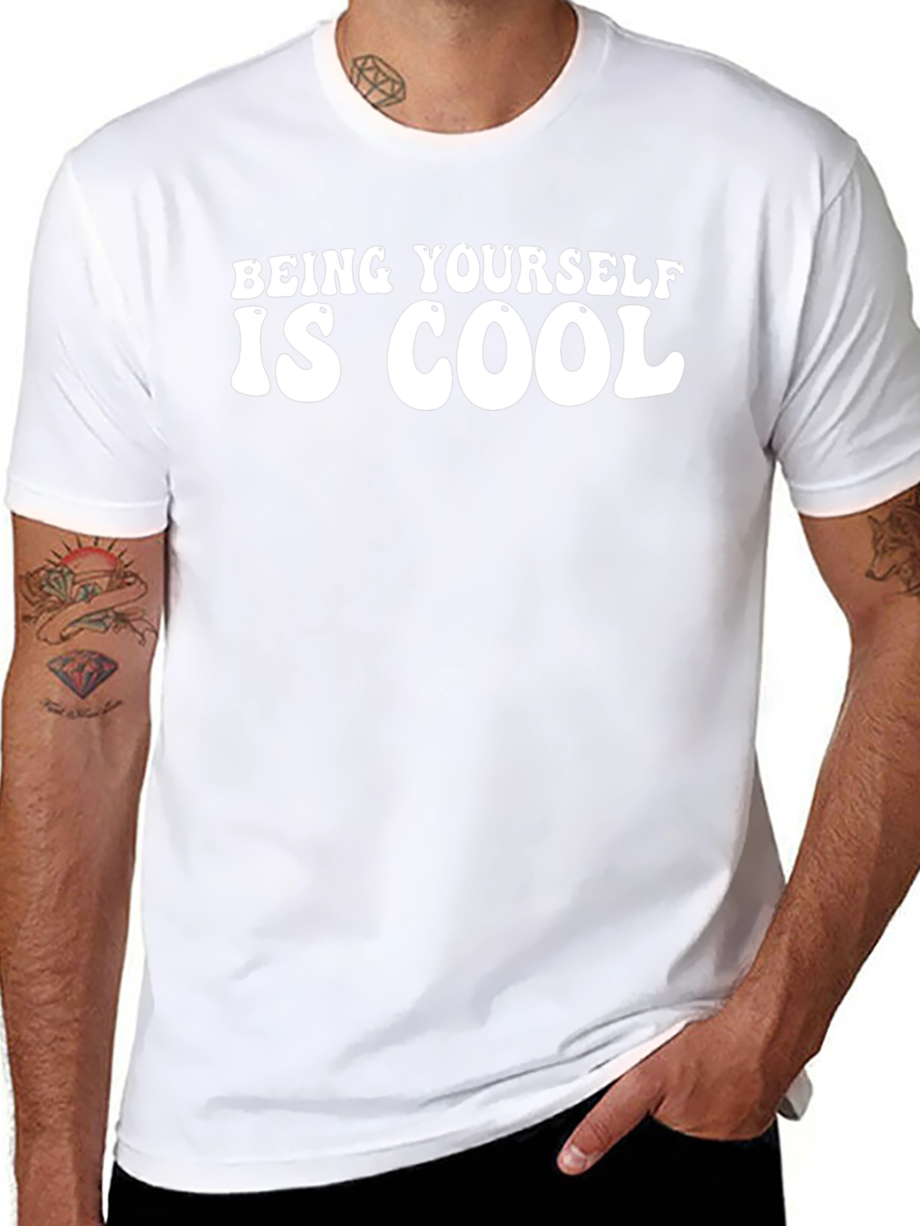 Being Yourself Is Cool Graphic Tee