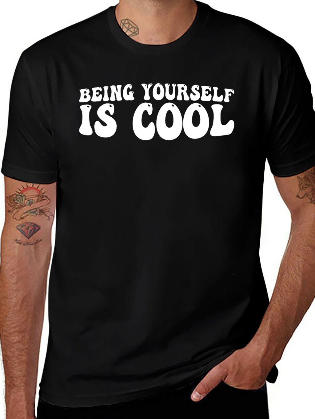 Being Yourself Is Cool Graphic Tee