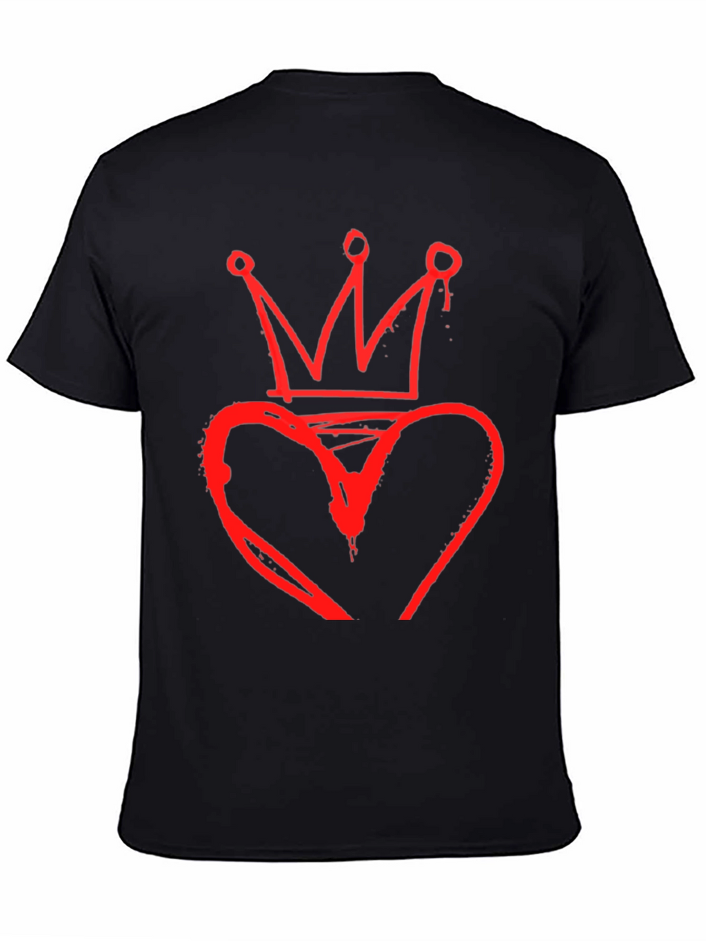 Heart Crown Graphic Tee - King of Hearts
