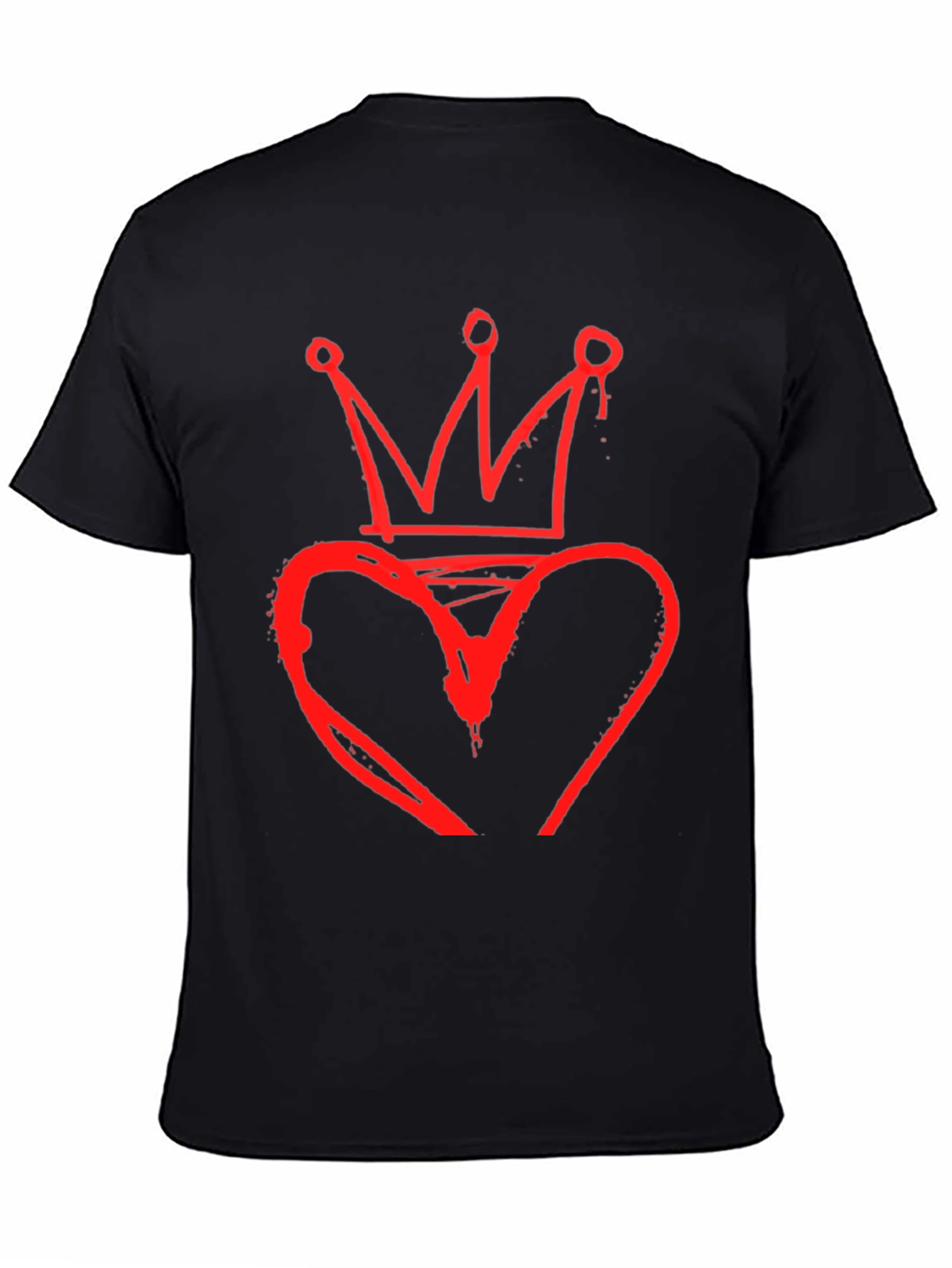 Heart Crown Graphic Tee - King of Hearts
