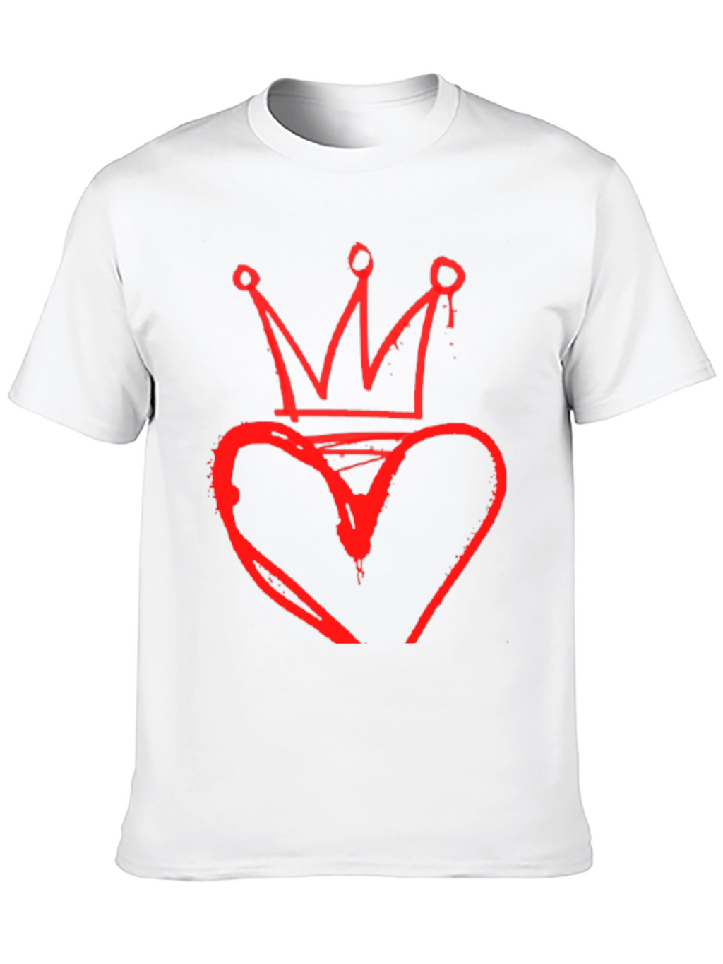 Heart Crown Graphic Tee - King of Hearts