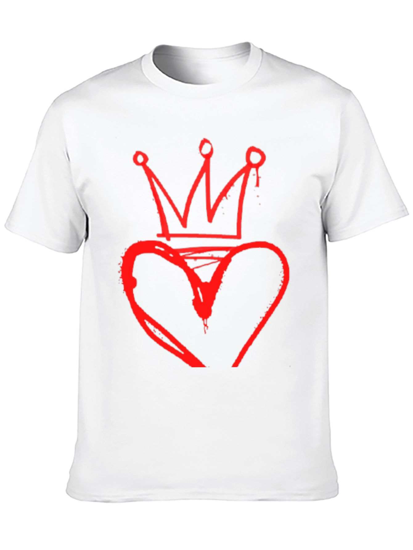 Heart Crown Graphic Tee - King of Hearts