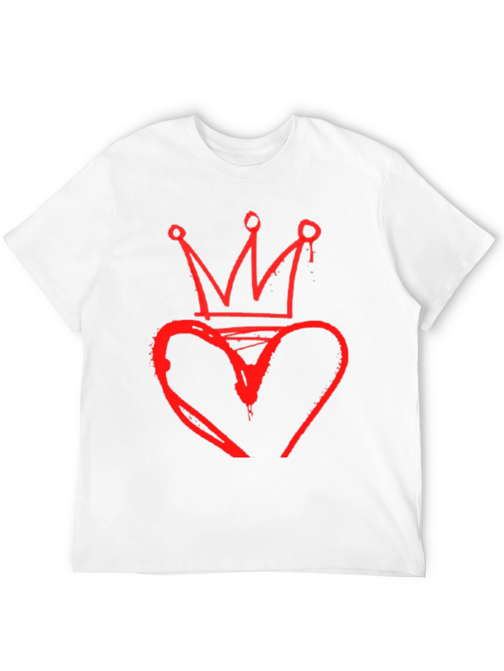 Heart Crown Graphic Tee - King of Hearts