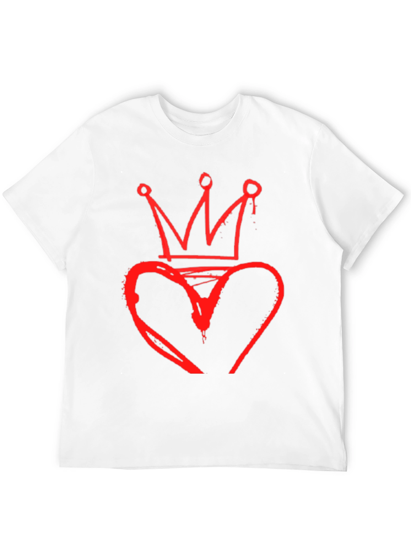 Heart Crown Graphic Tee - King of Hearts