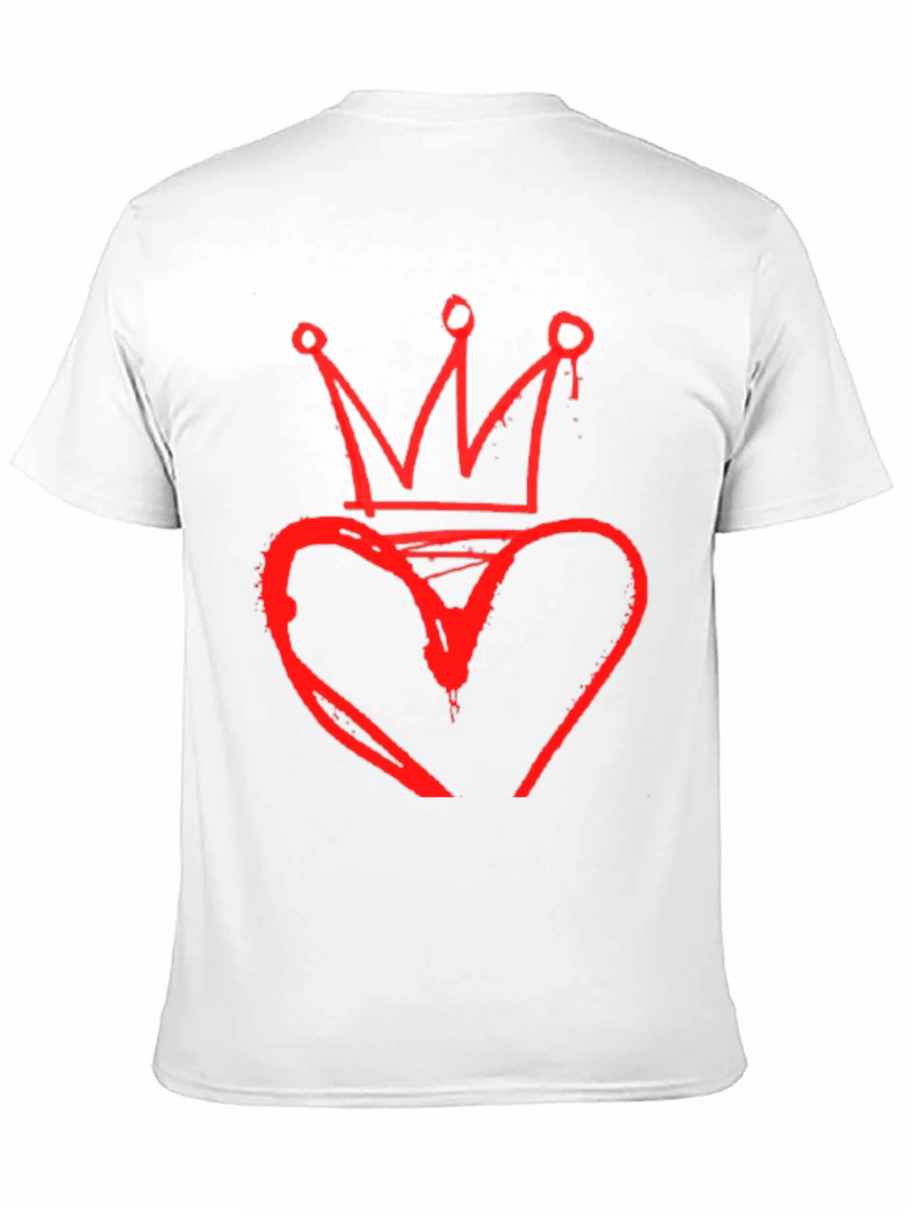 Heart Crown Graphic Tee - King of Hearts