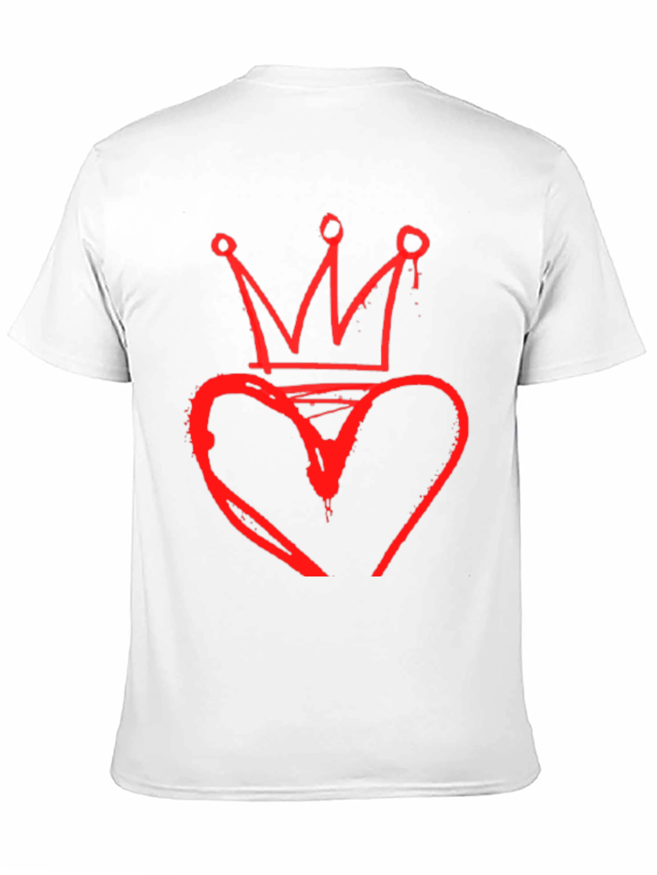 Heart Crown Graphic Tee - King of Hearts