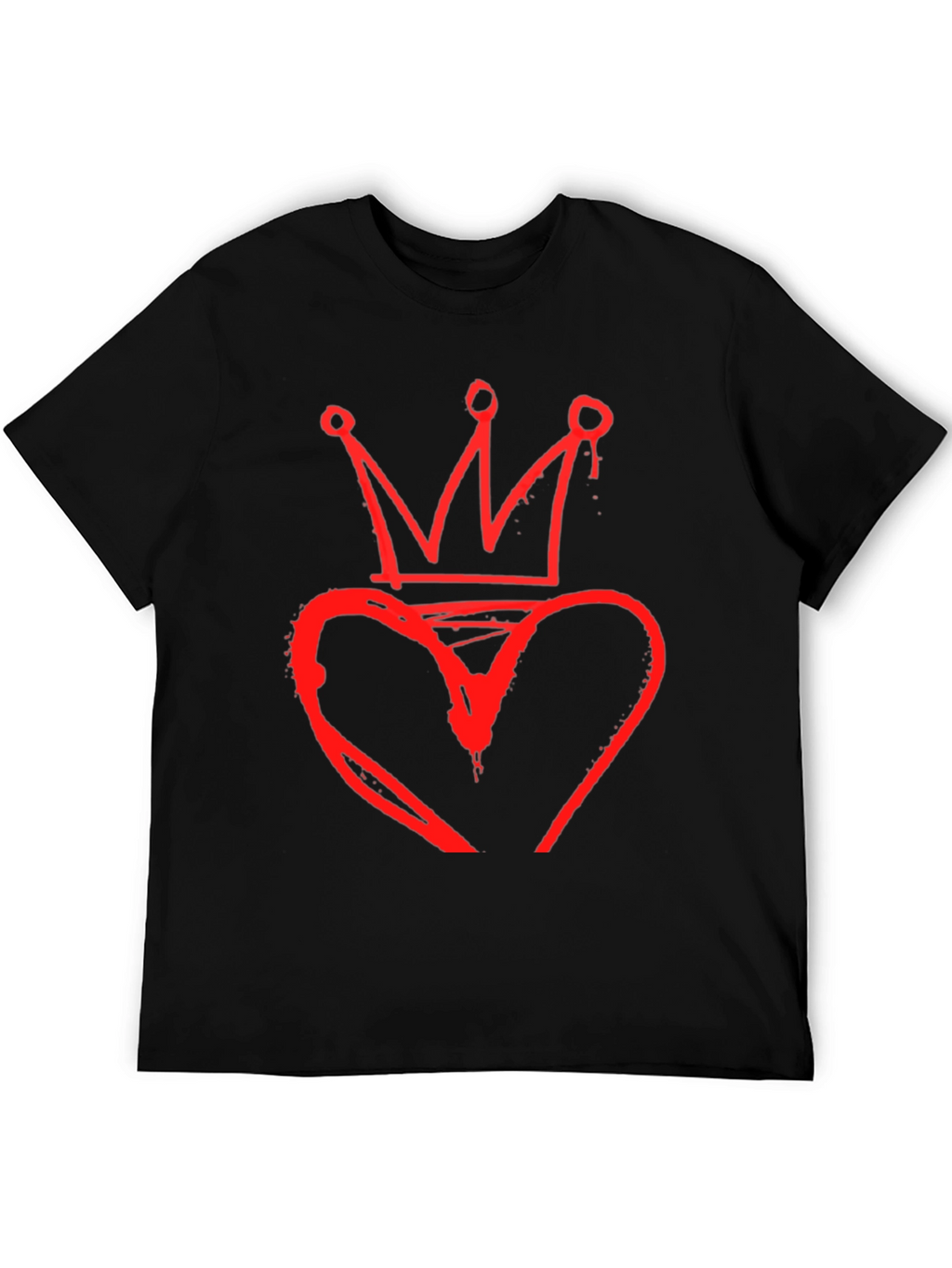 Heart Crown Graphic Tee - King of Hearts