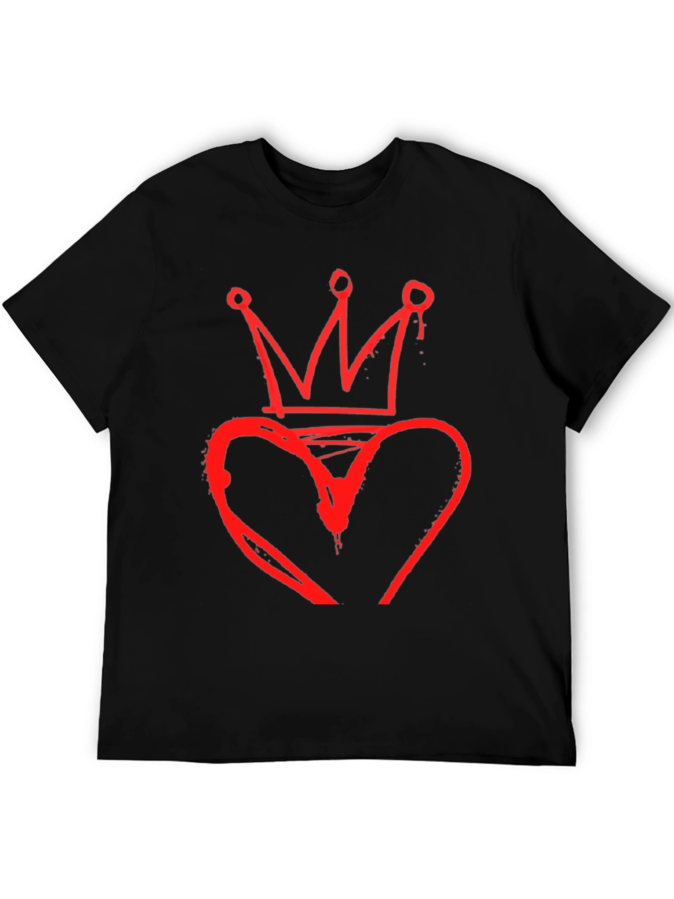 Heart Crown Graphic Tee - King of Hearts