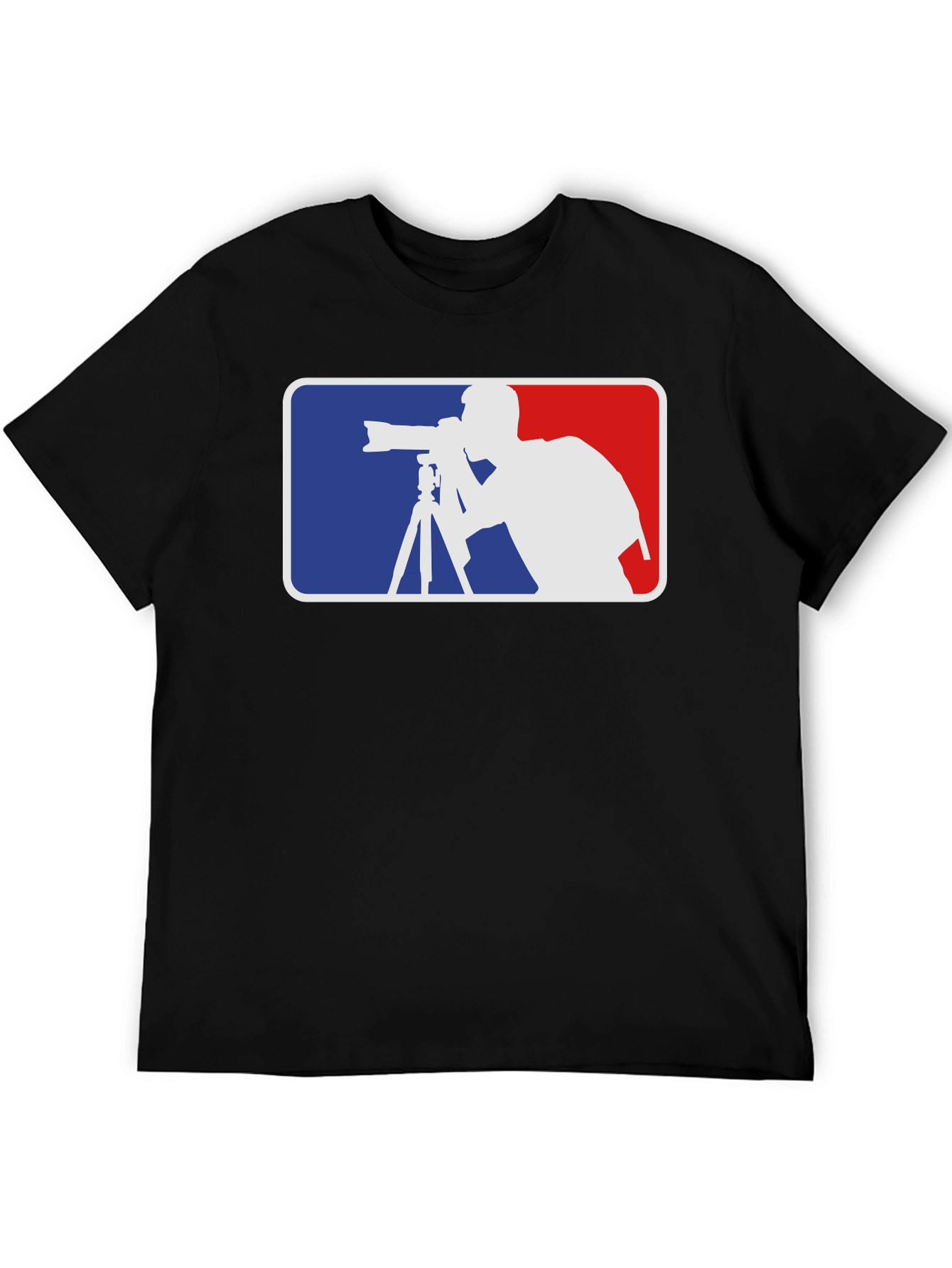 Photographer Silhouette Graphic T-Shirt