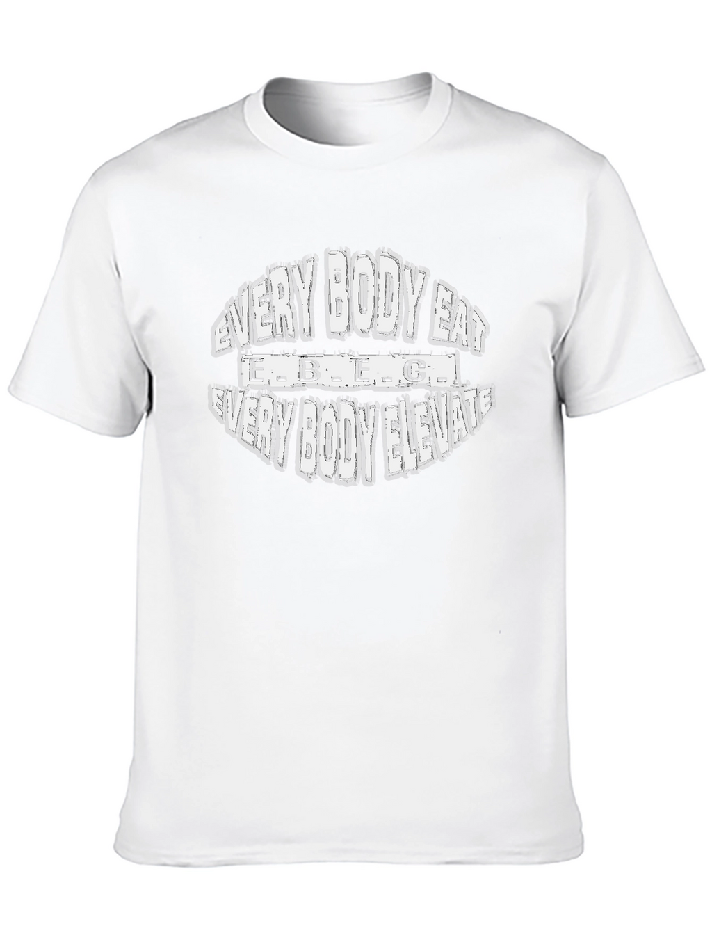 Every Body Eat Every Body Elevate Black Graphic Tee