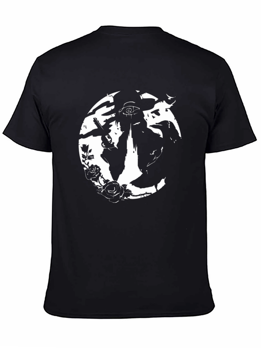 Edgy Graphic Print T-Shirt