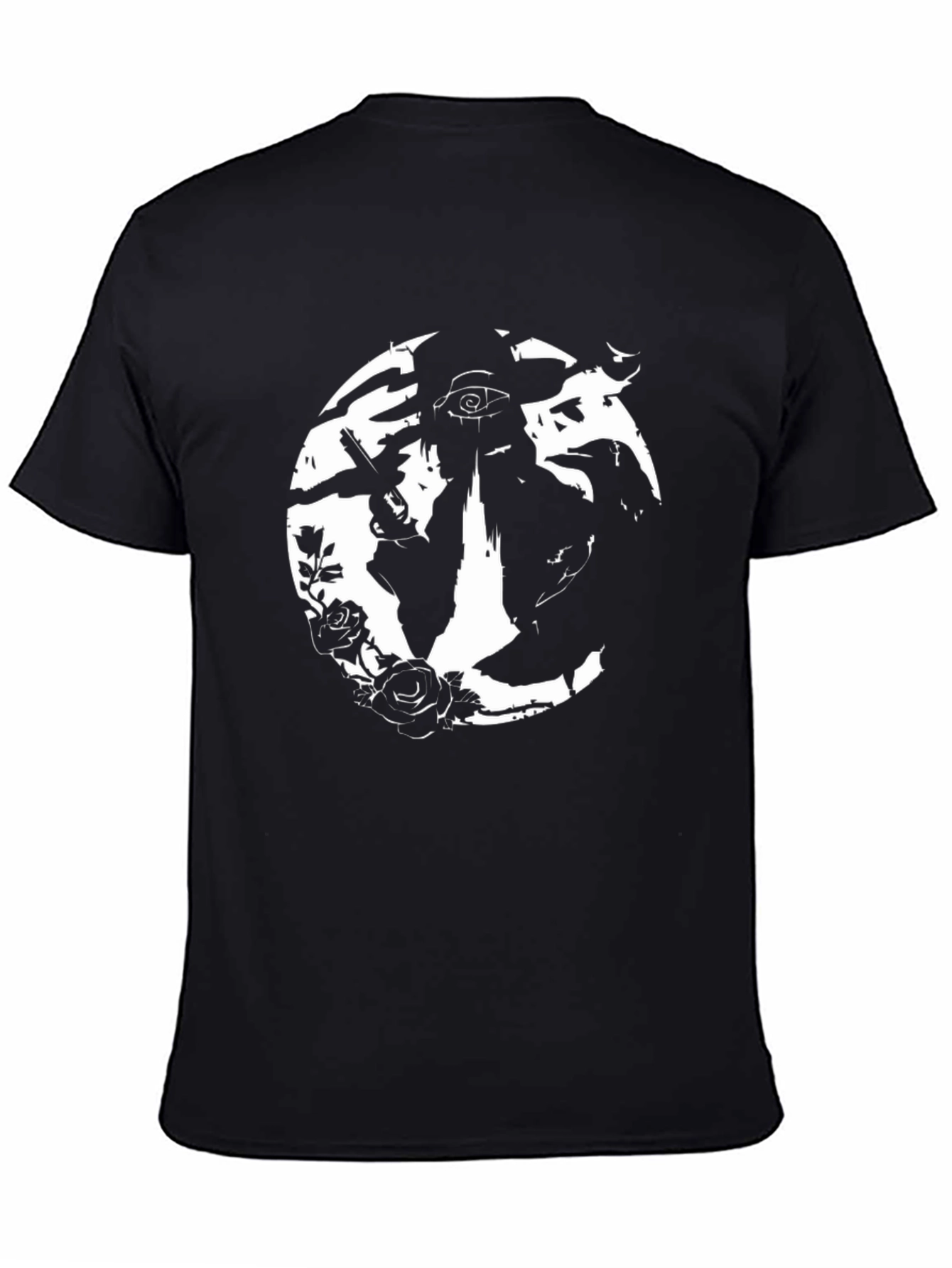 Edgy Graphic Print T-Shirt