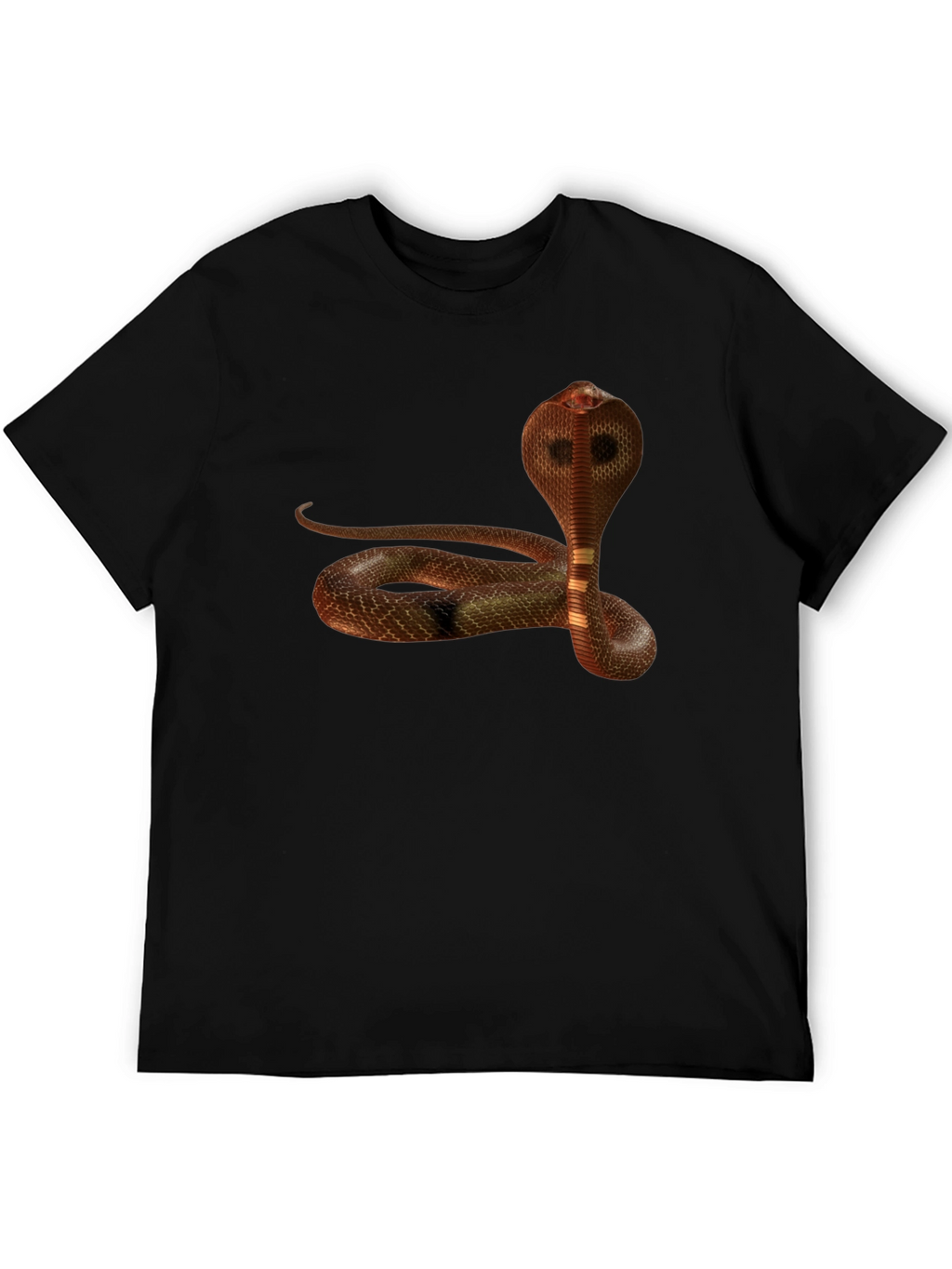 Cobra Graphic Tee - Snake Print Mens T-Shirt