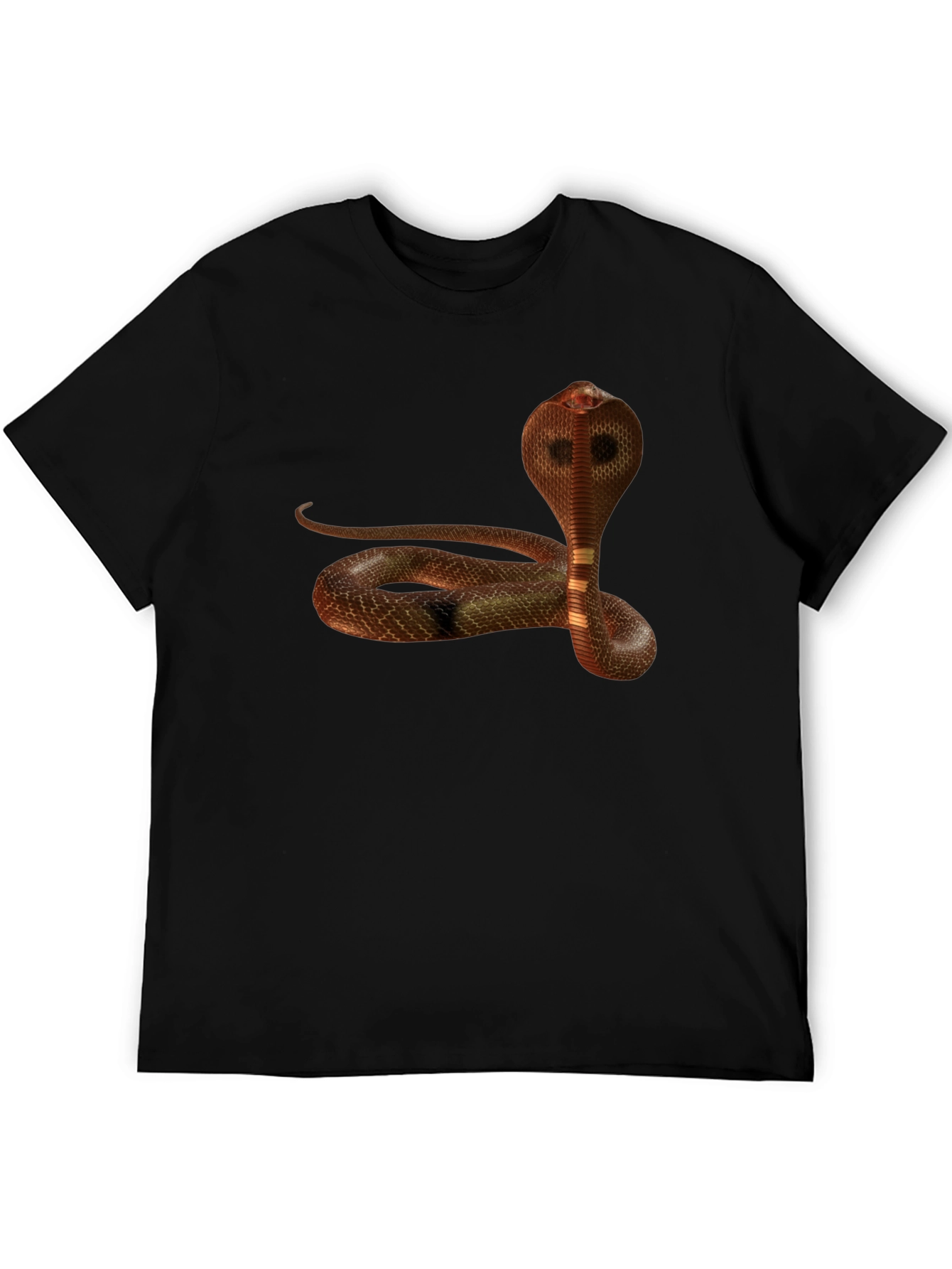 Cobra Graphic Tee - Snake Print Mens T-Shirt
