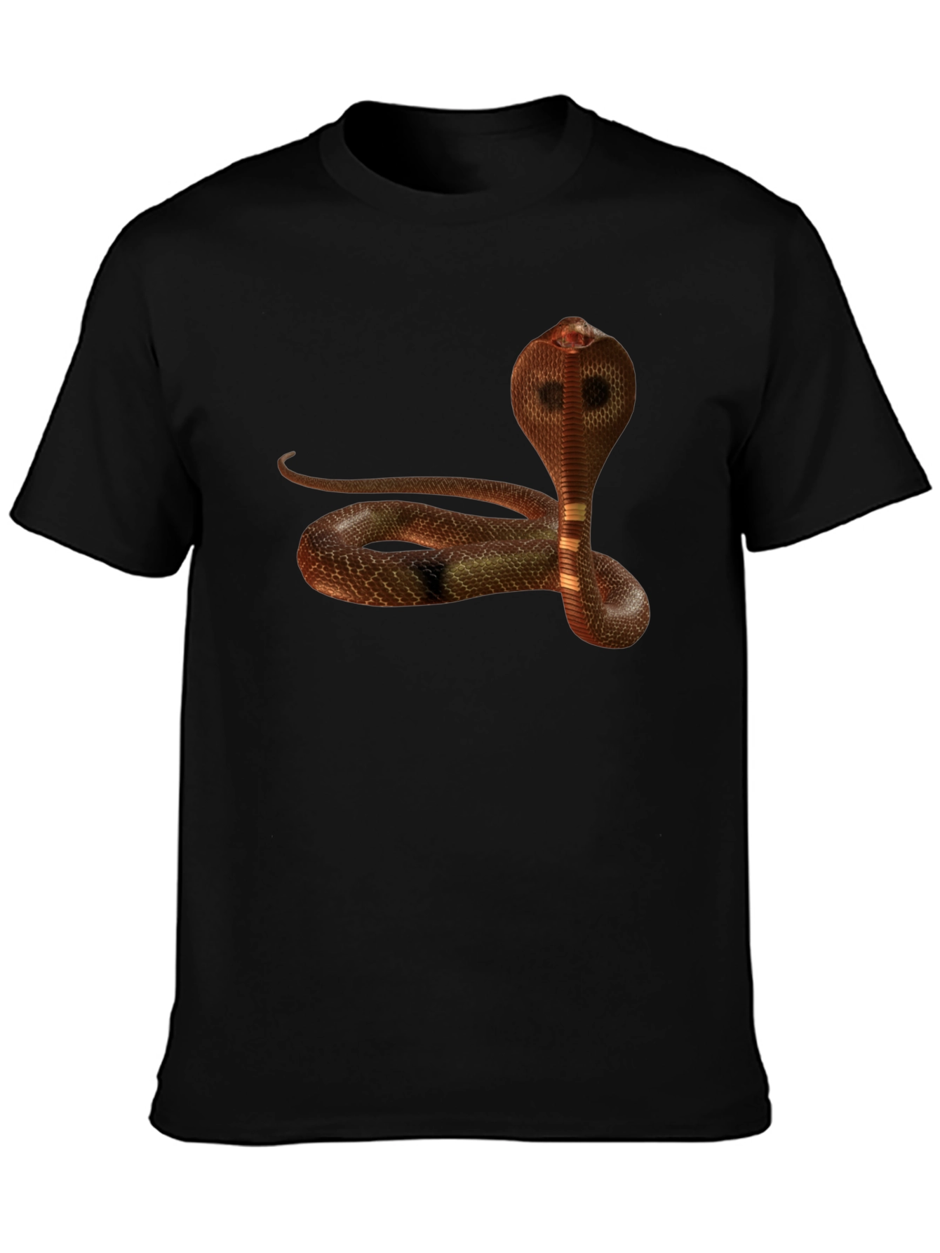 Cobra Graphic Tee - Snake Print Mens T-Shirt