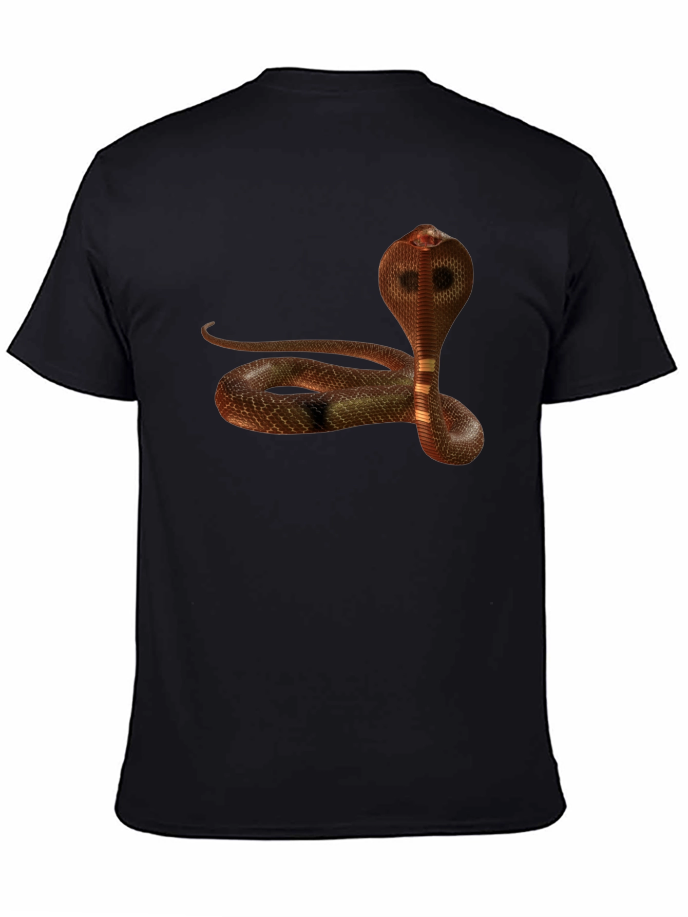 Cobra Graphic Tee - Snake Print Mens T-Shirt