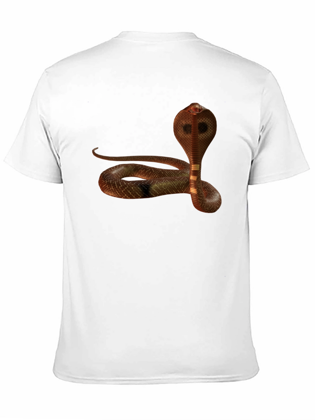 Cobra Graphic Tee - Snake Print Mens T-Shirt