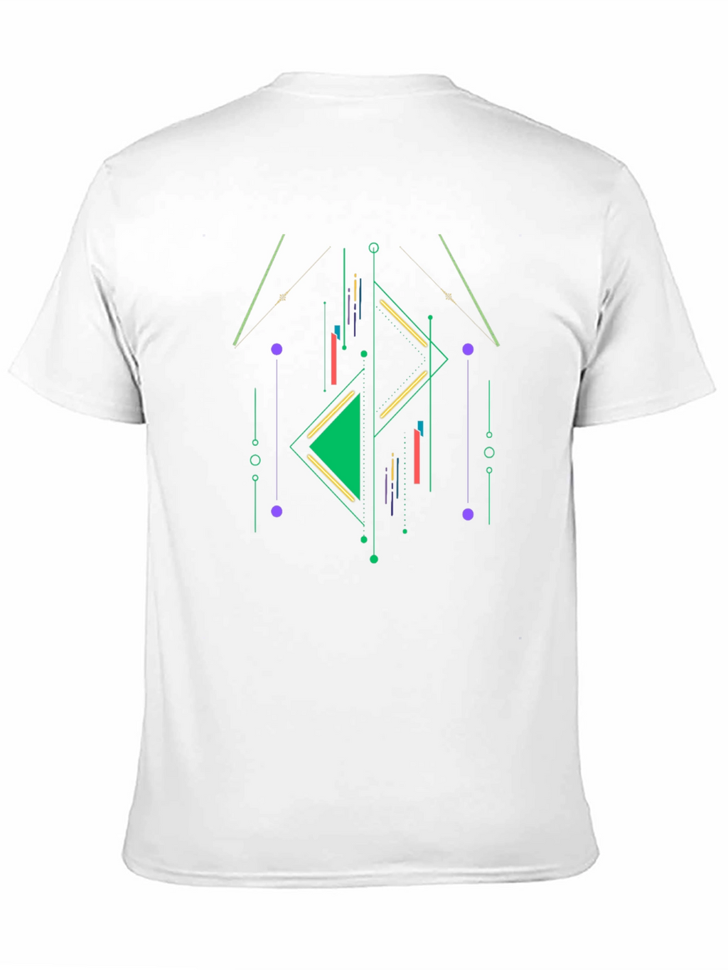 Geometric Design Tee - Modern Graphic Shirt