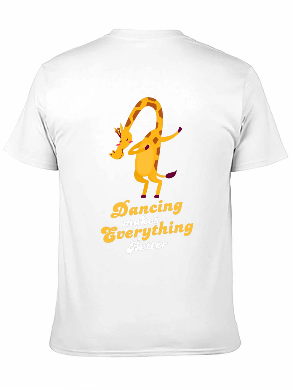 Dancing Giraffe Graphic Tee - Makes Everything Better