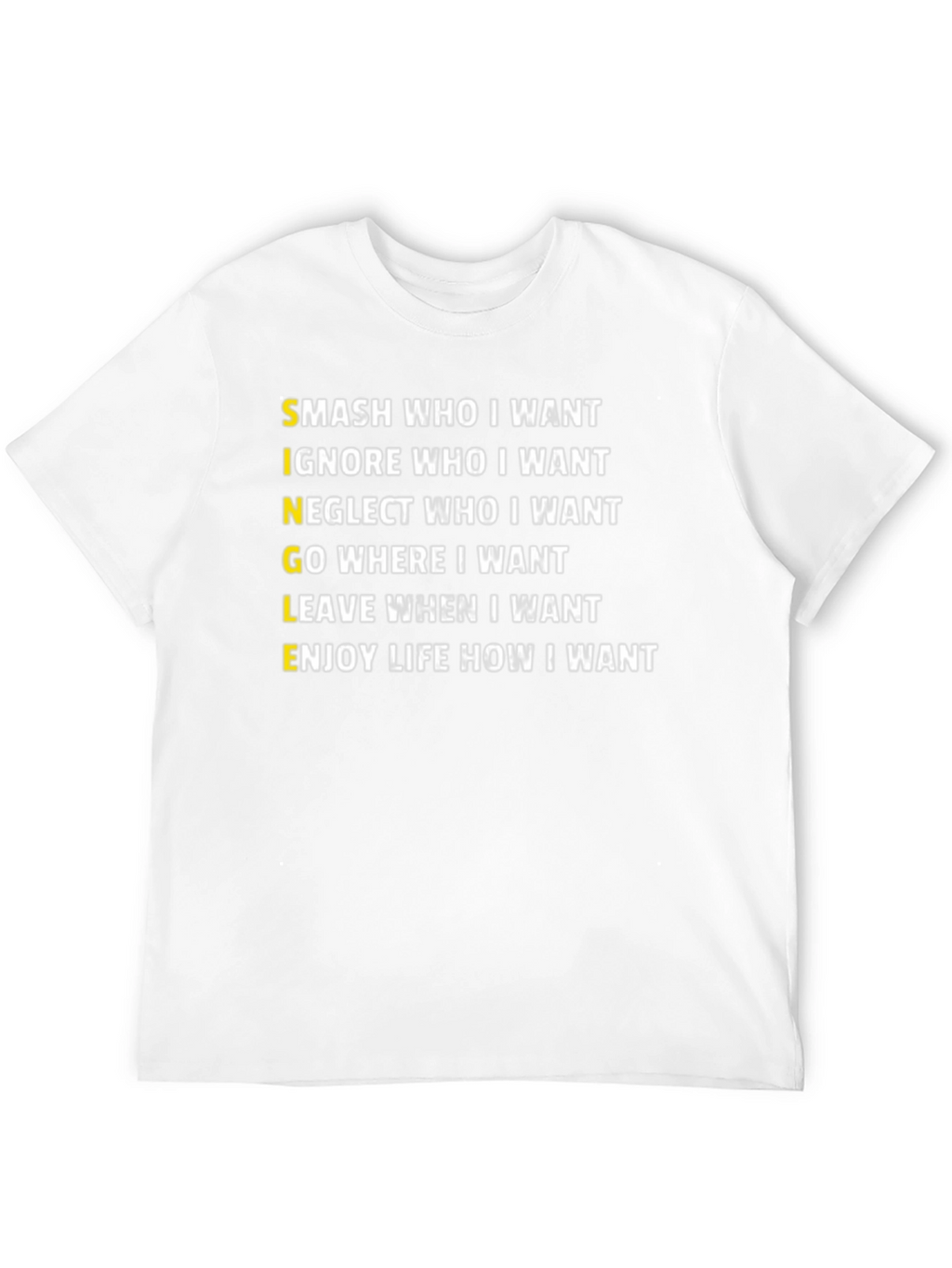 Single by Choice Mens Graphic Tee