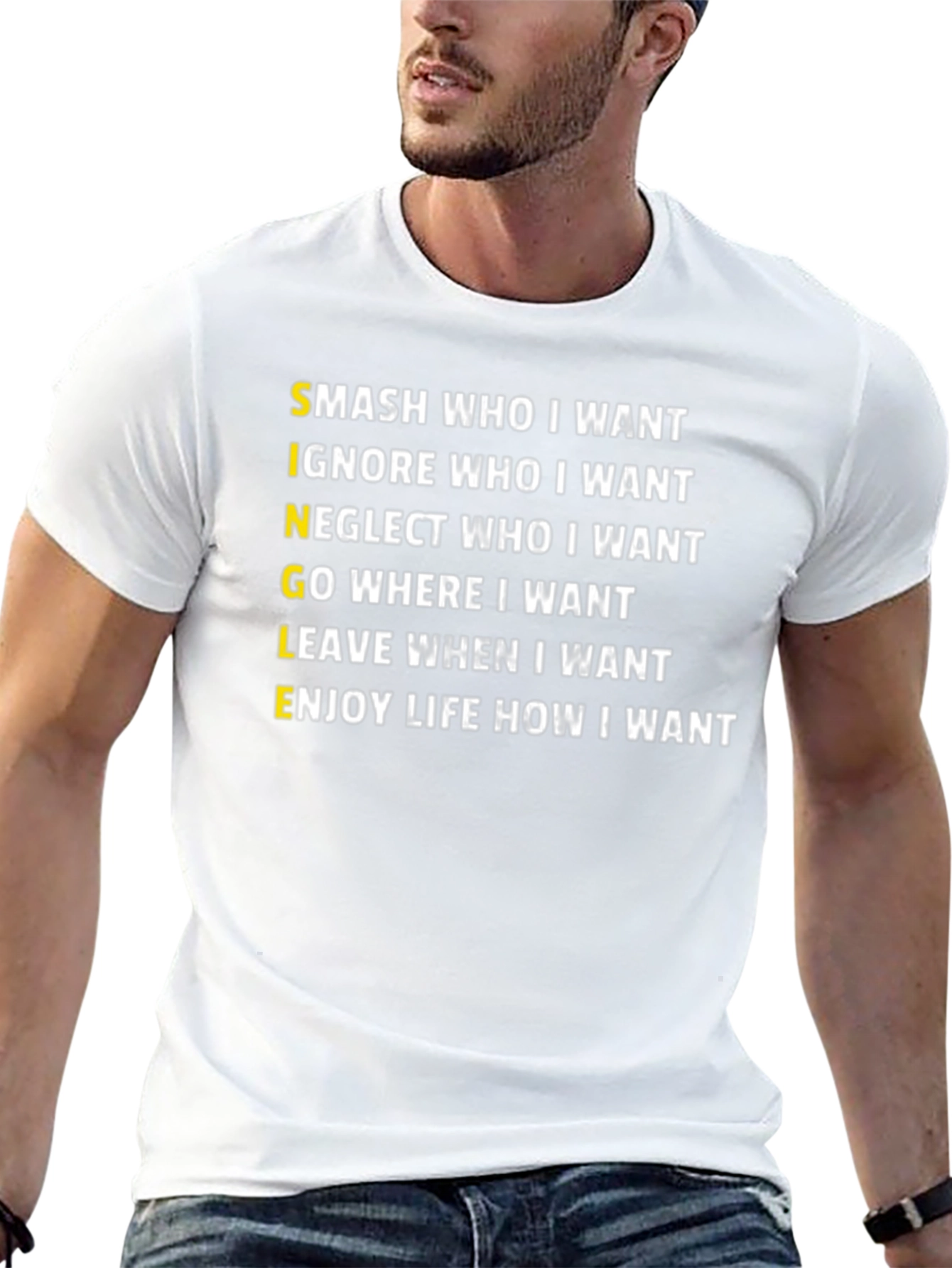 Single by Choice Mens Graphic Tee