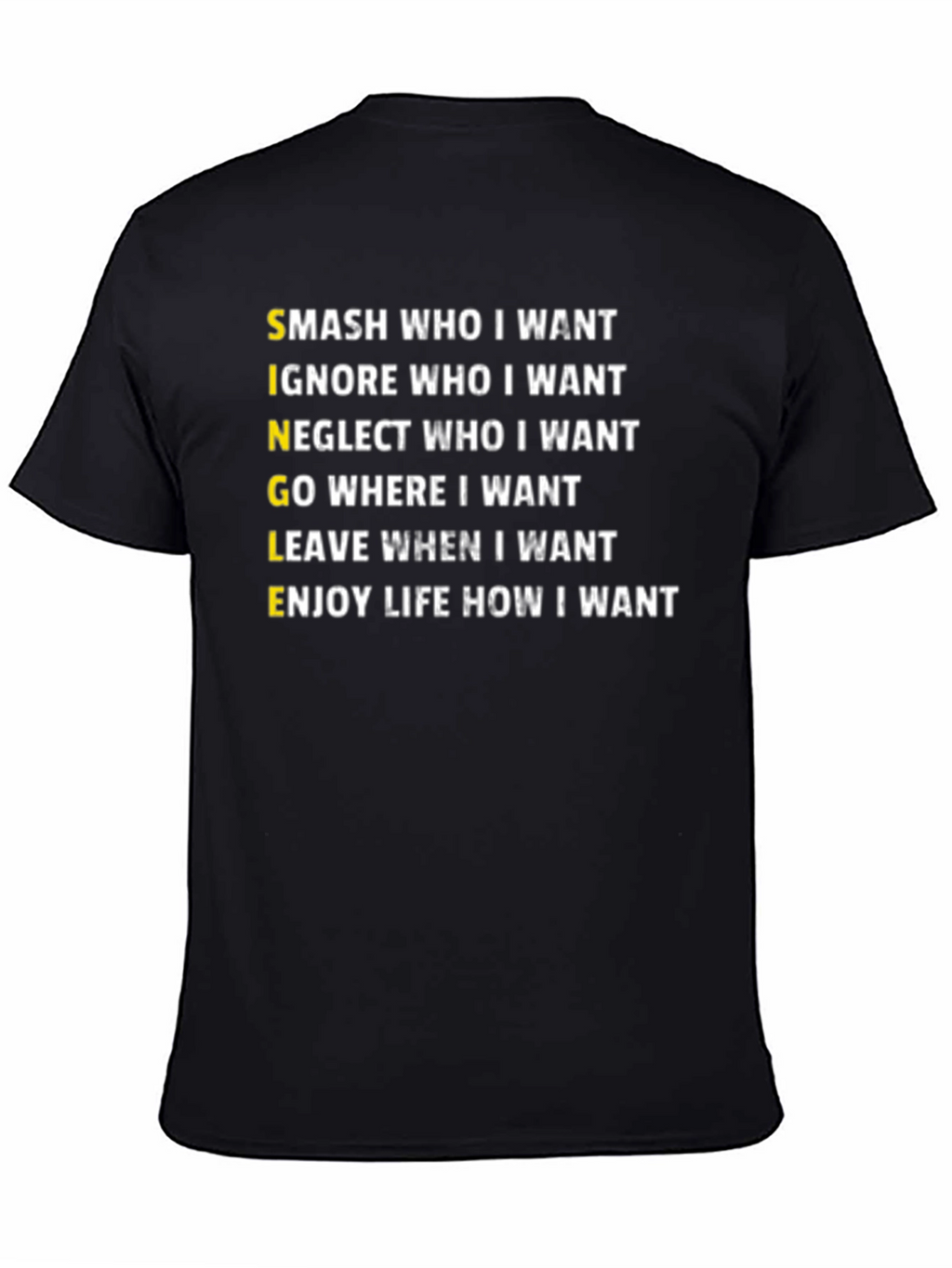 Single by Choice Mens Graphic Tee