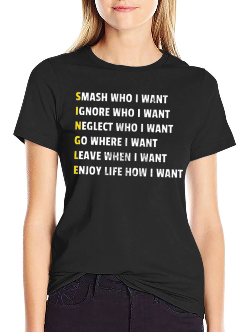Single by Choice Mens Graphic Tee
