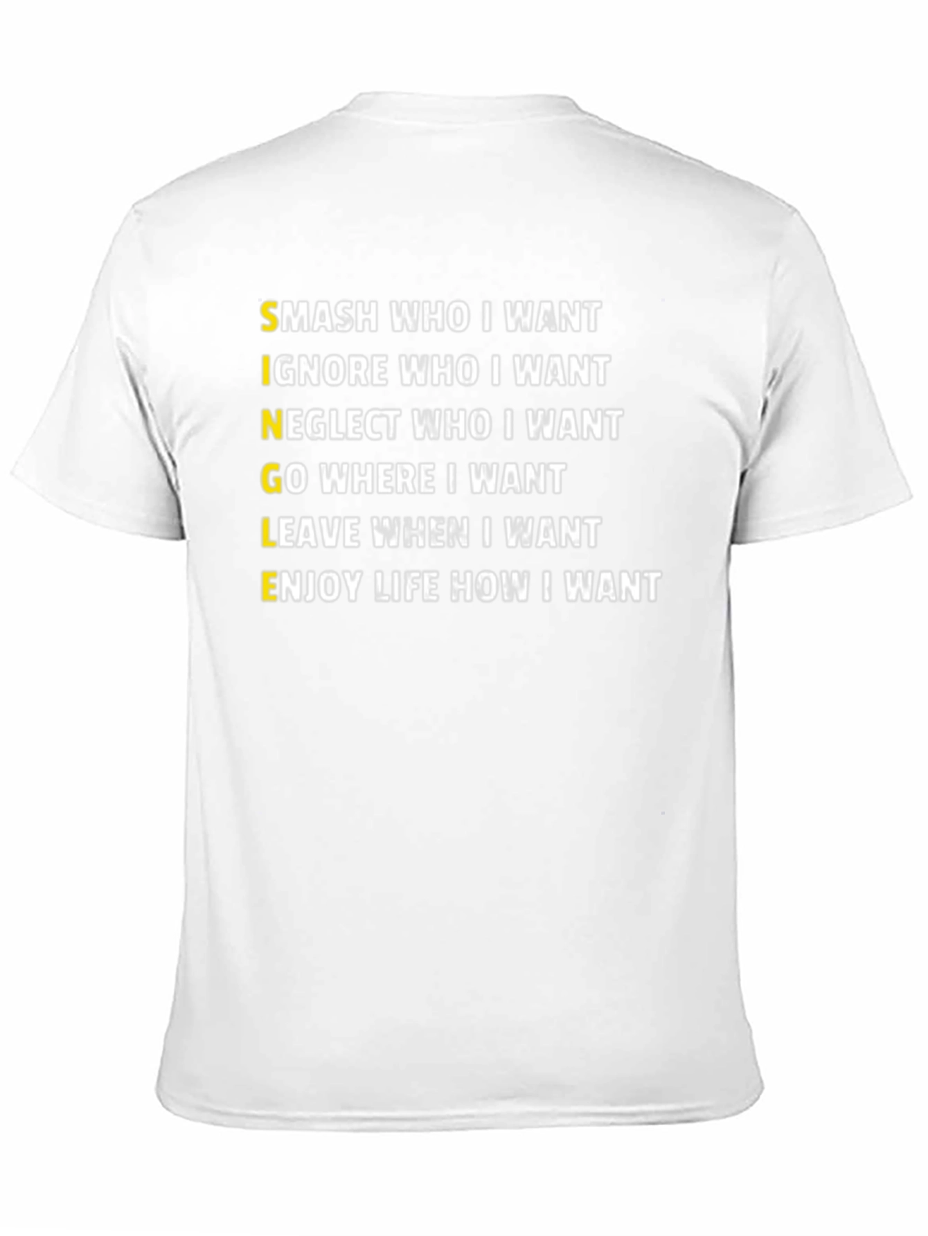 Single by Choice Mens Graphic Tee
