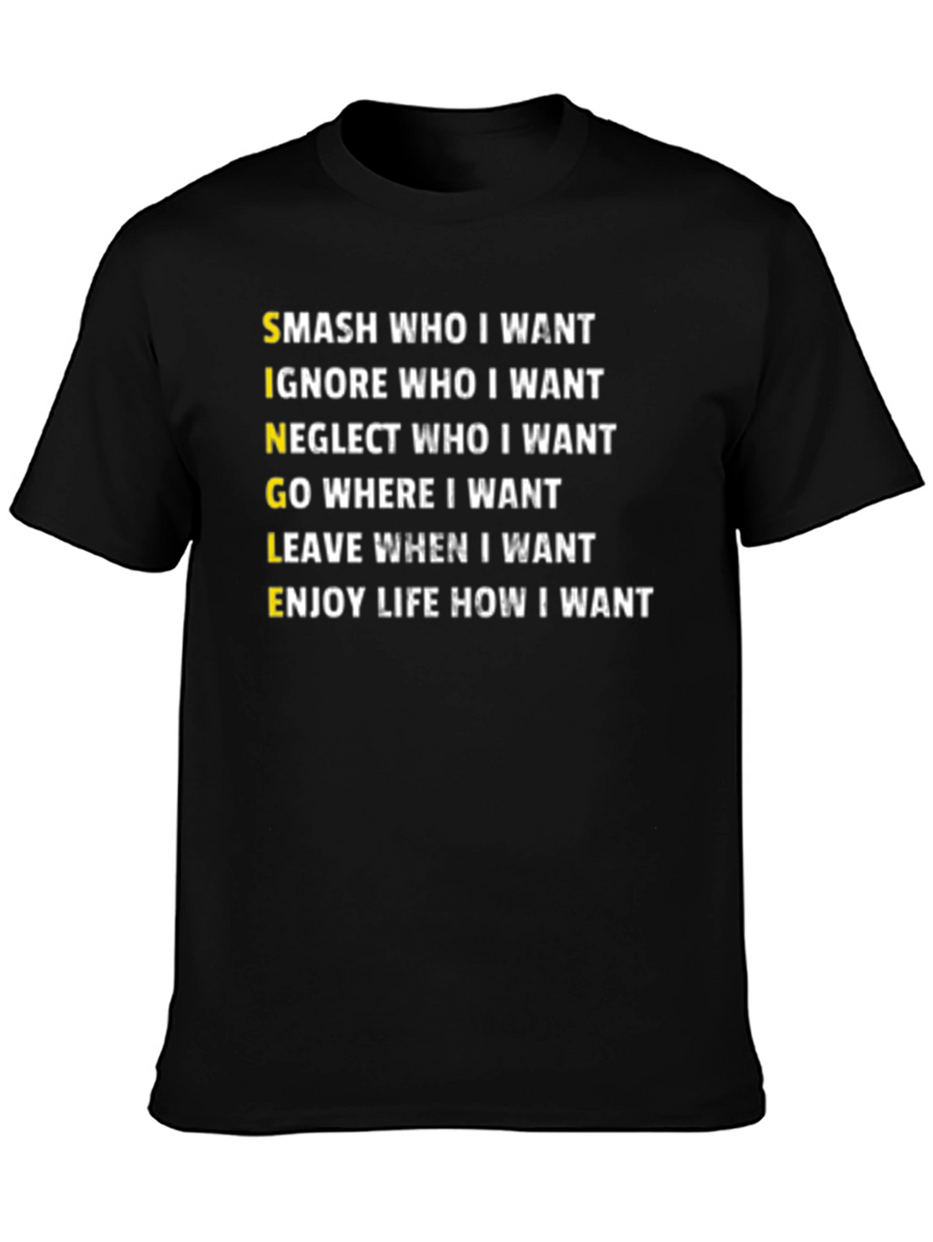 Single by Choice Mens Graphic Tee