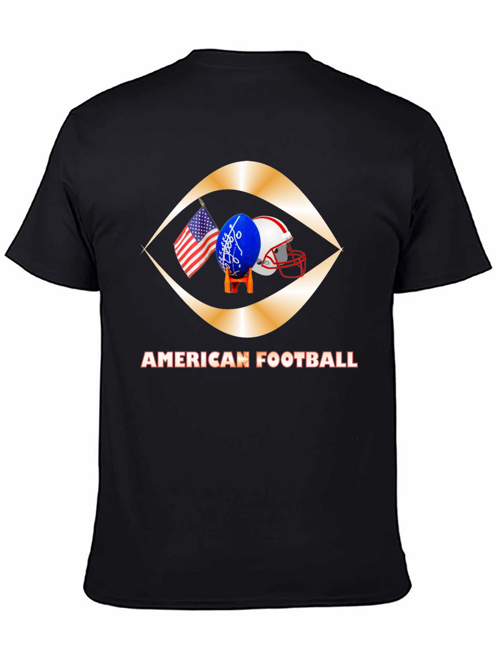 American Football Graphic T-Shirt