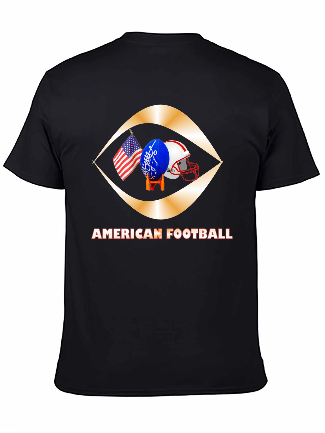 American Football Graphic T-Shirt
