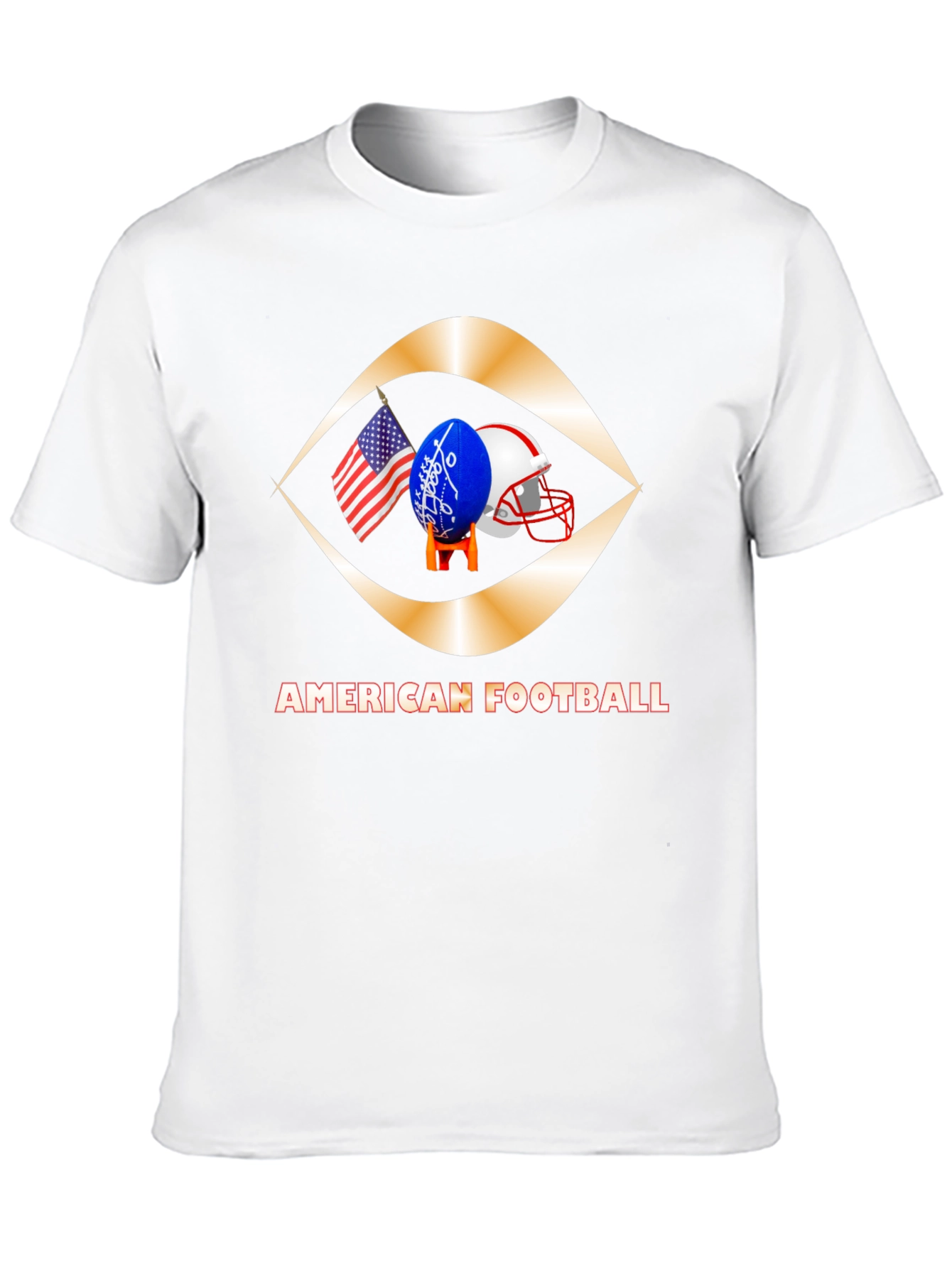 American Football Graphic T-Shirt