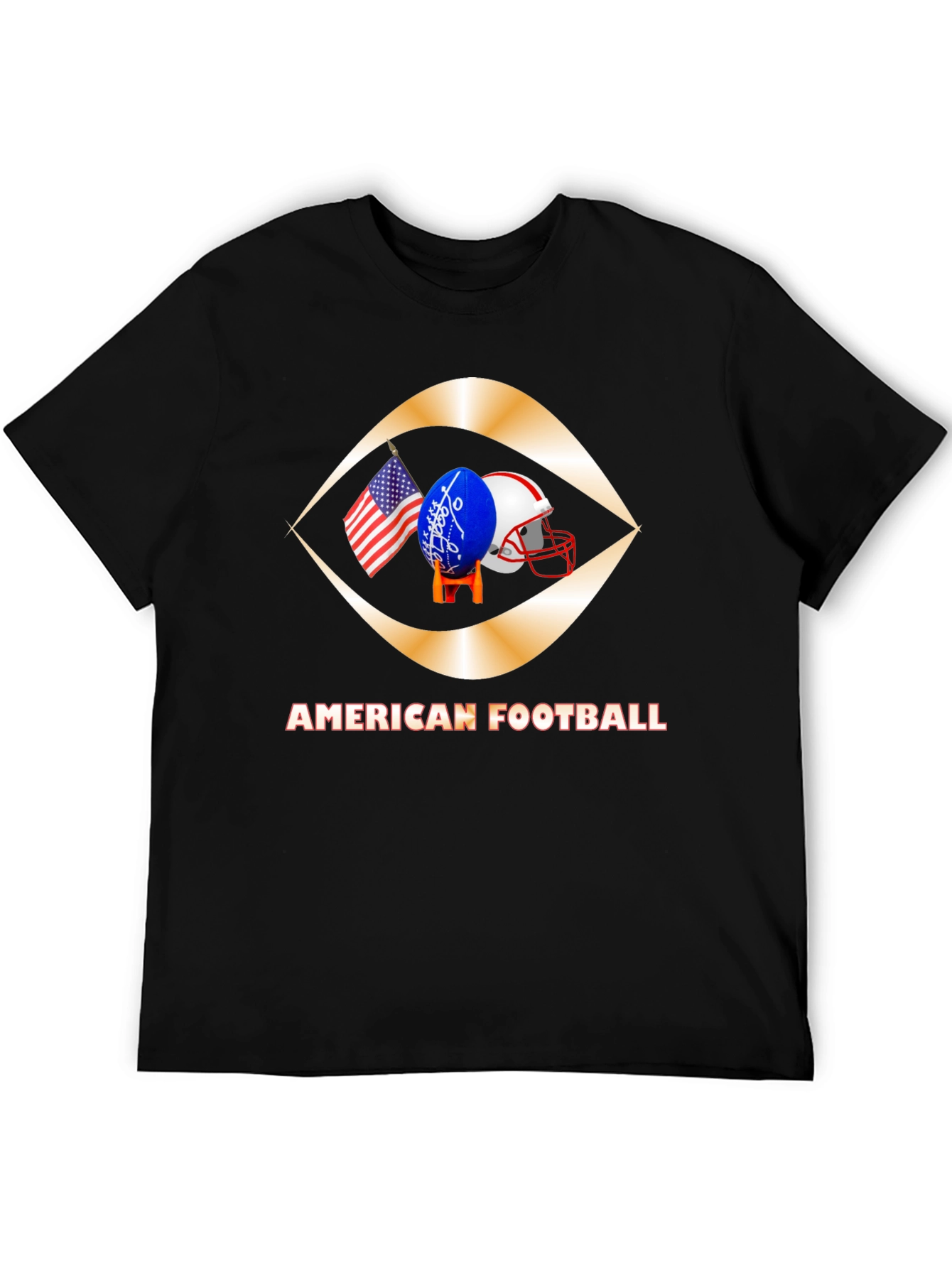 American Football Graphic T-Shirt