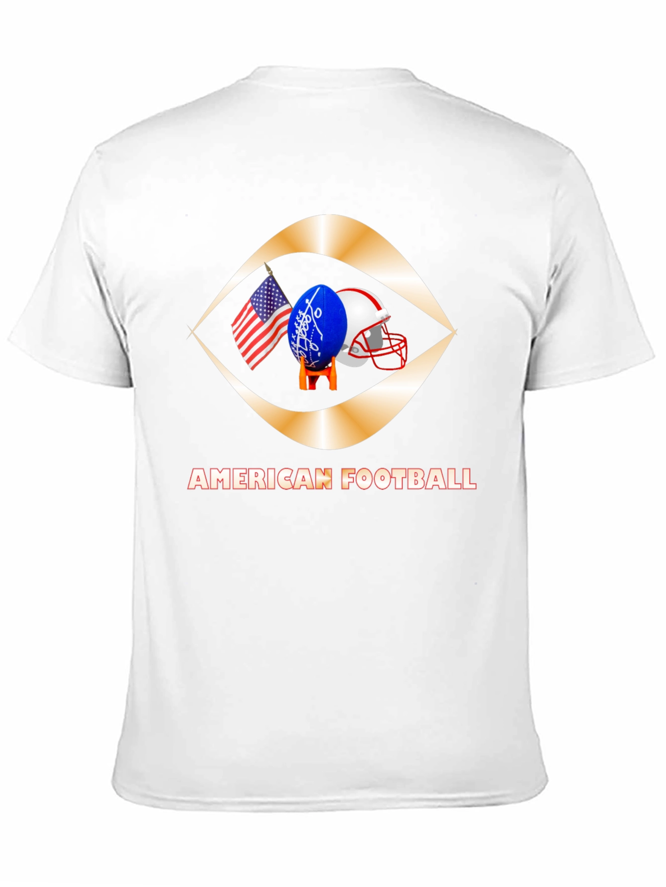 American Football Graphic T-Shirt