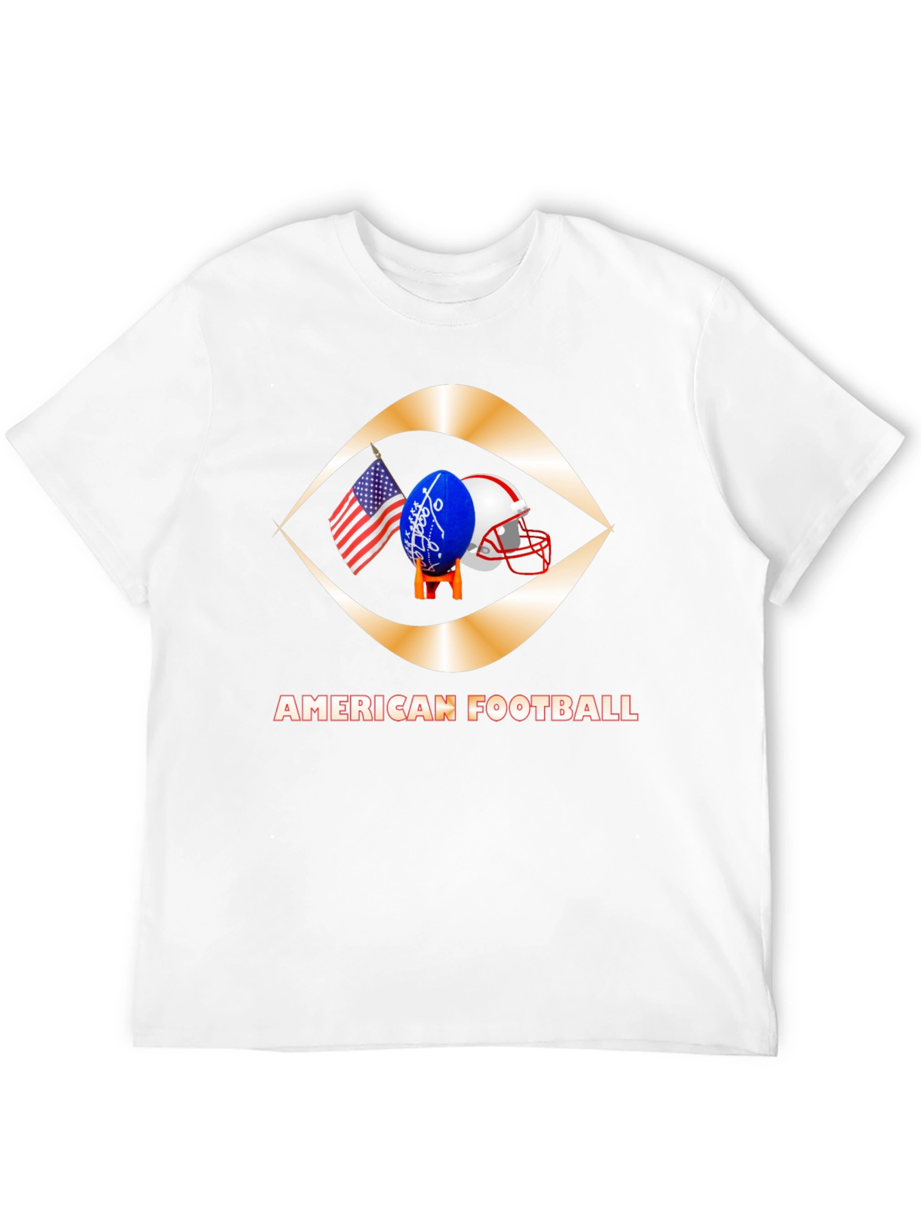 American Football Graphic T-Shirt