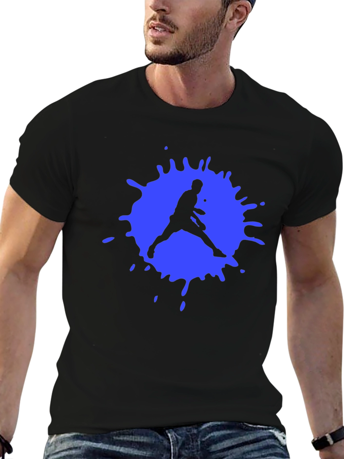 Splat Basketball Graphic Tee