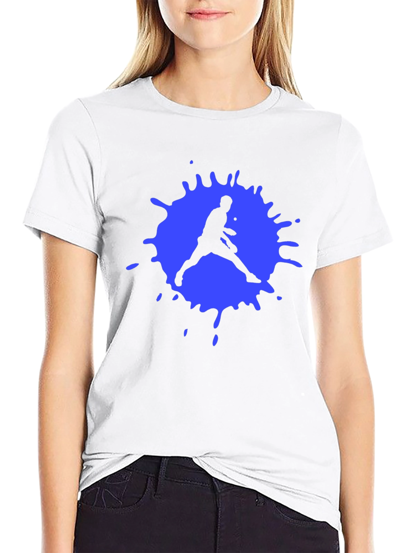 Splat Basketball Graphic Tee