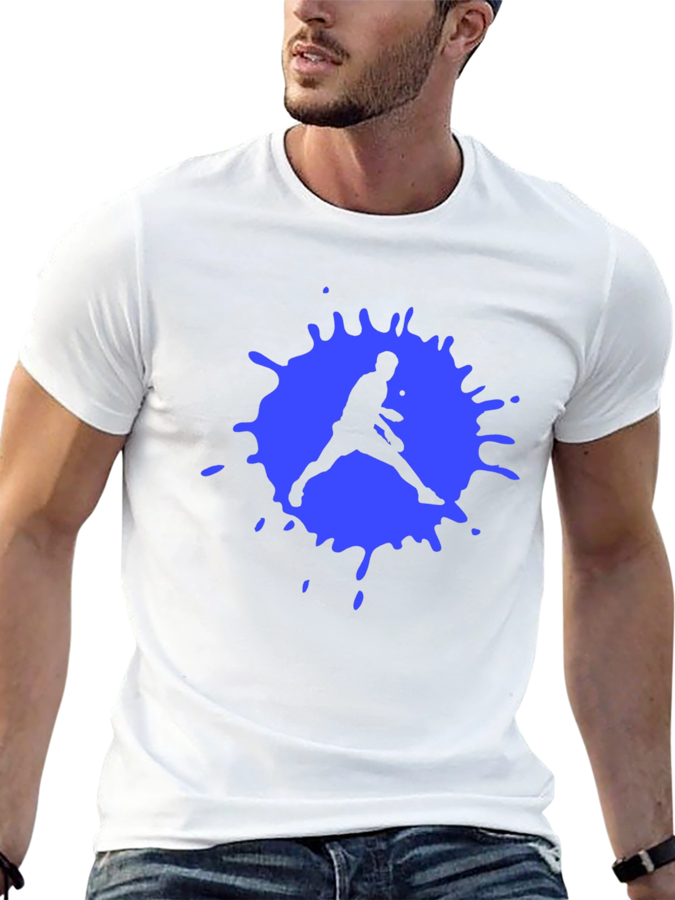 Splat Basketball Graphic Tee