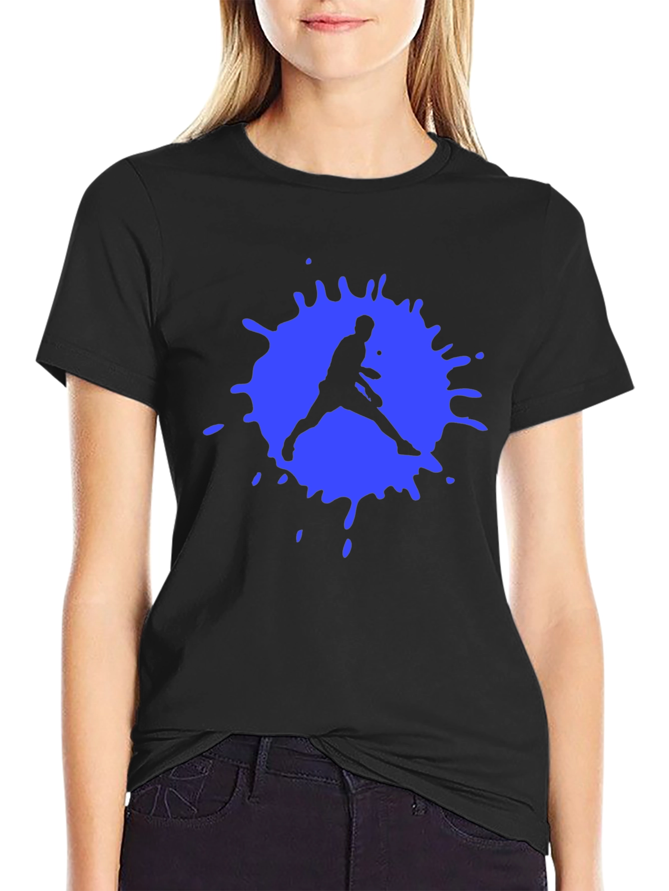 Splat Basketball Graphic Tee