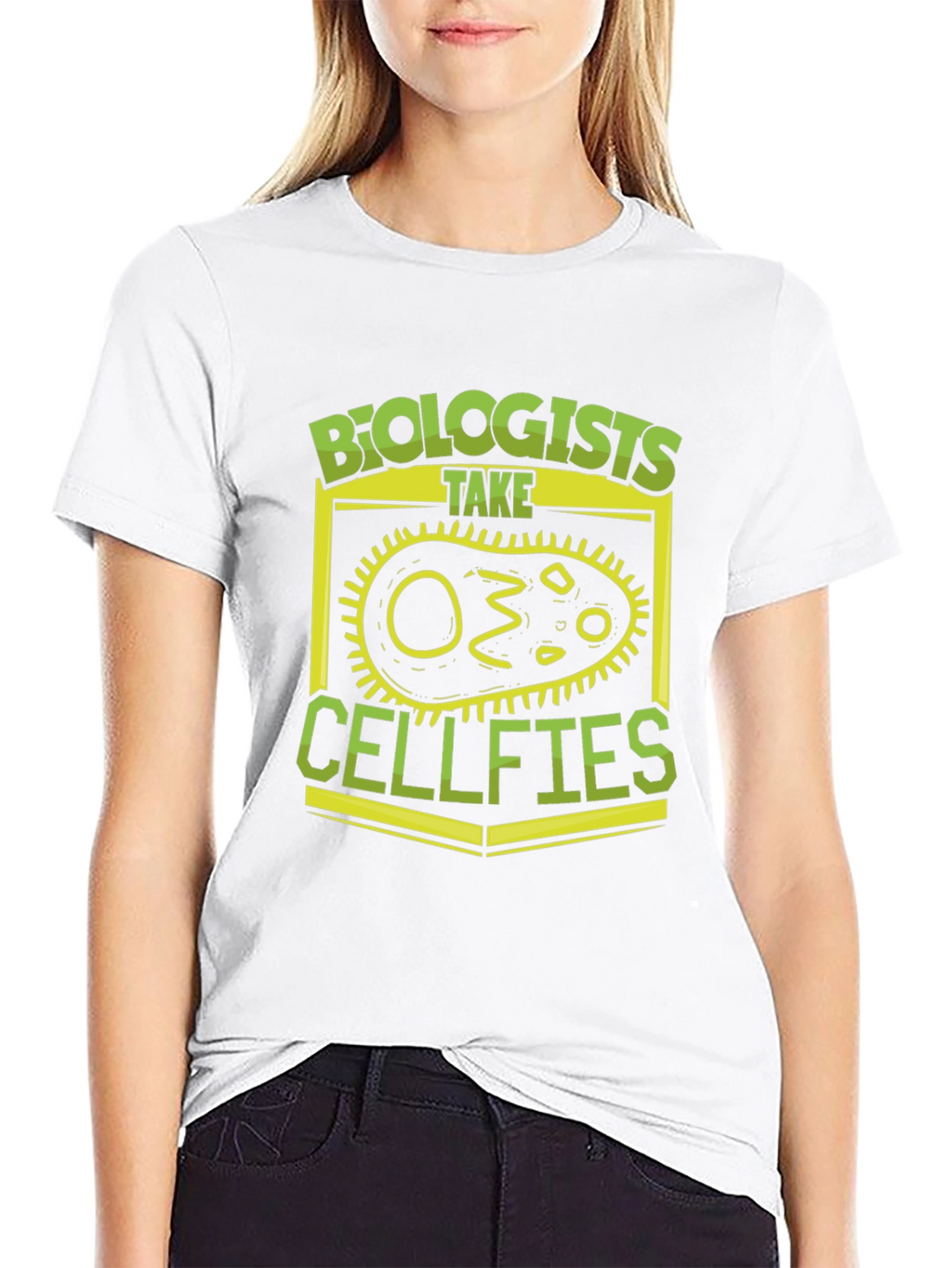 Biologists Take Cellfies Funny T-Shirt