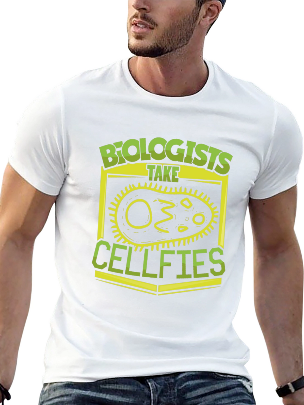 Biologists Take Cellfies Funny T-Shirt
