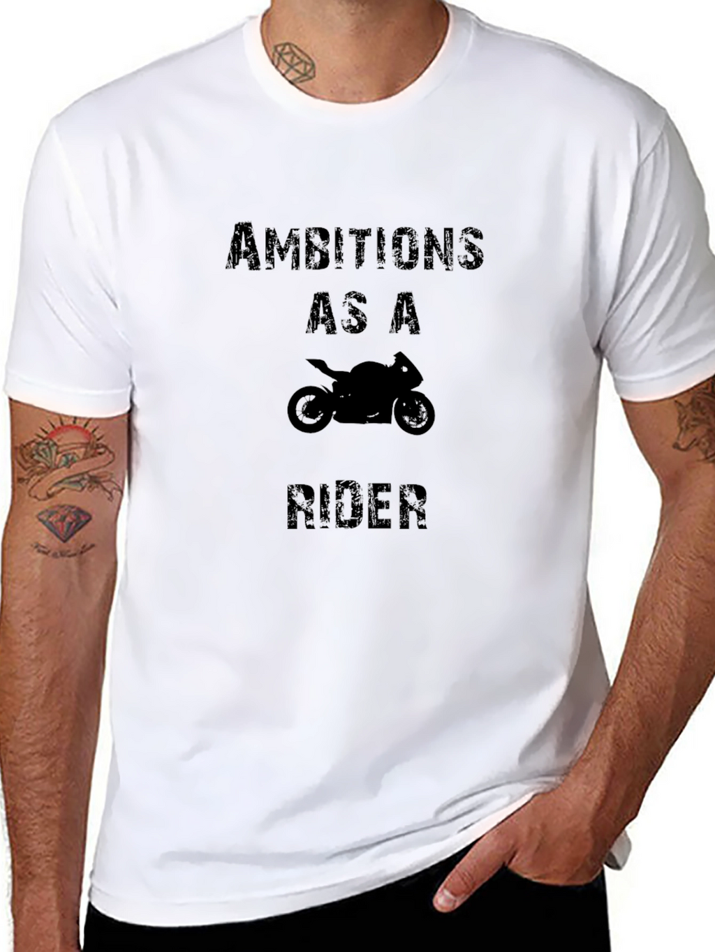 Ambitions as a Rider Graphic Tee