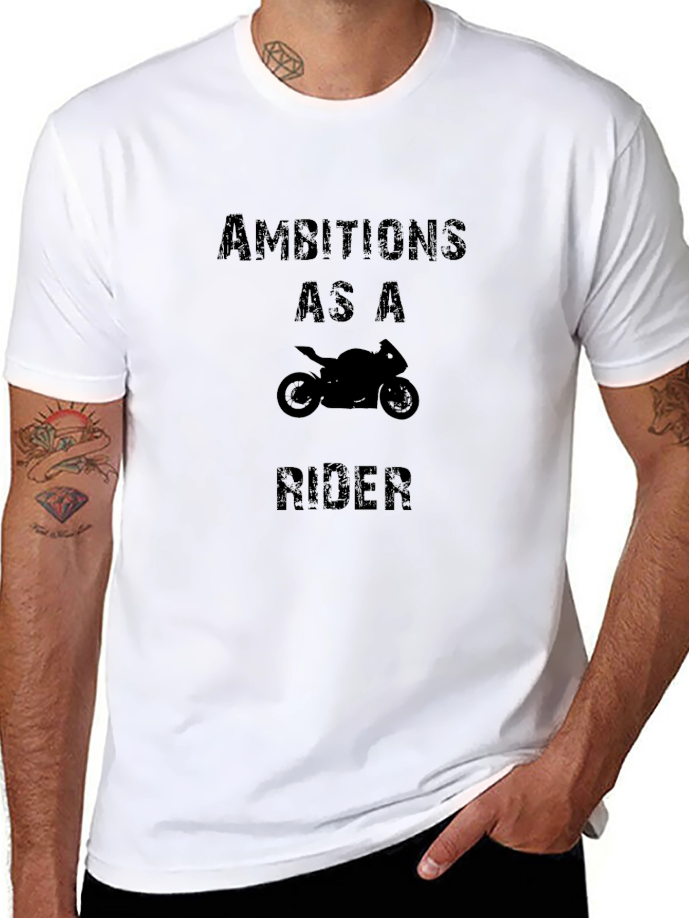 Ambitions as a Rider Graphic Tee