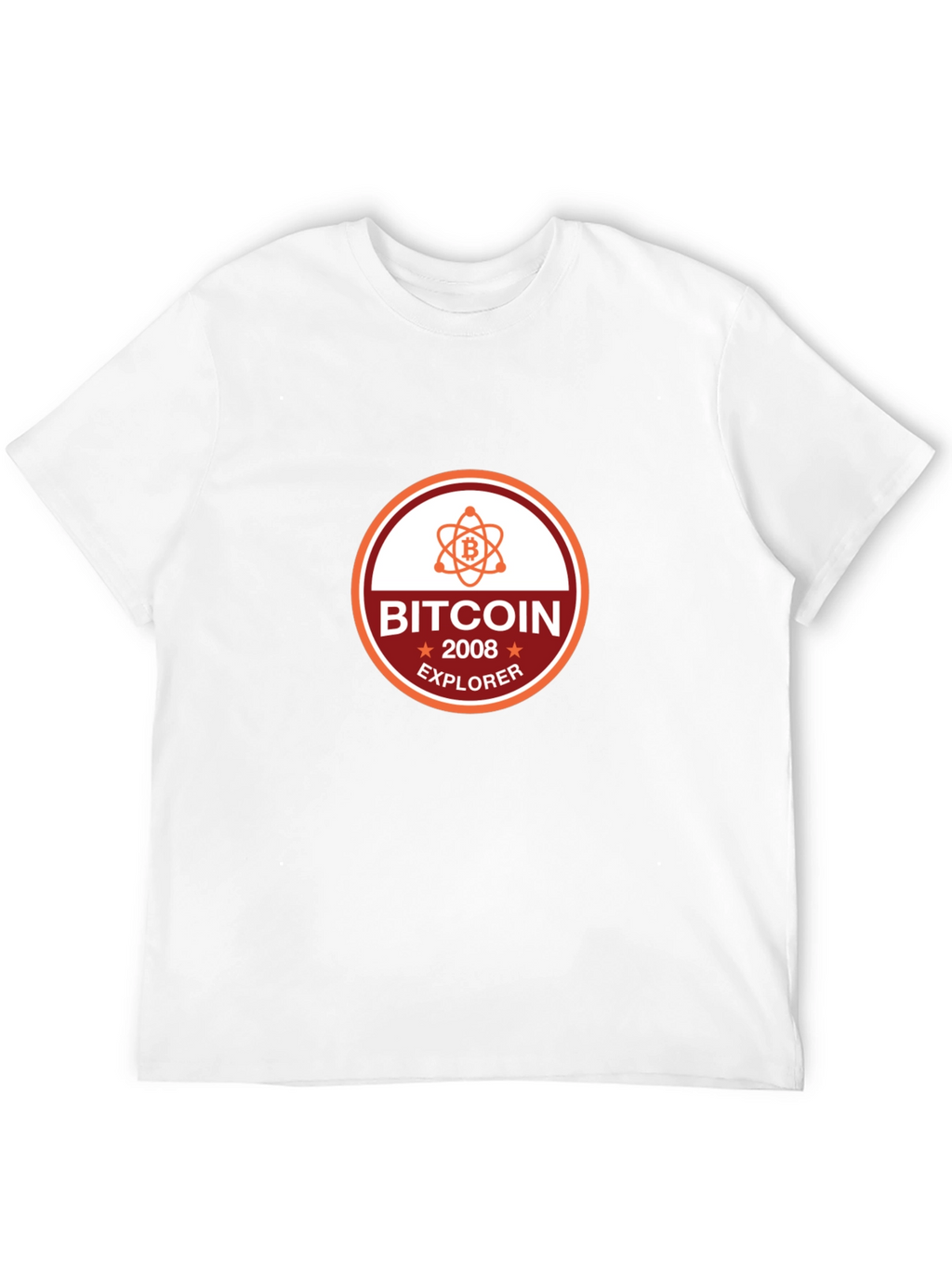 Bitcoin 2008 Explorer Black T-Shirt
