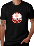 Bitcoin 2008 Explorer Black T-Shirt