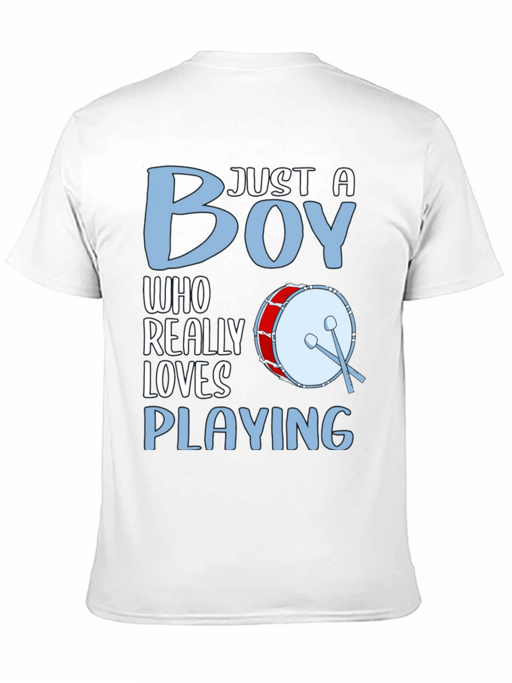 Boy Drummer Graphic T-Shirt